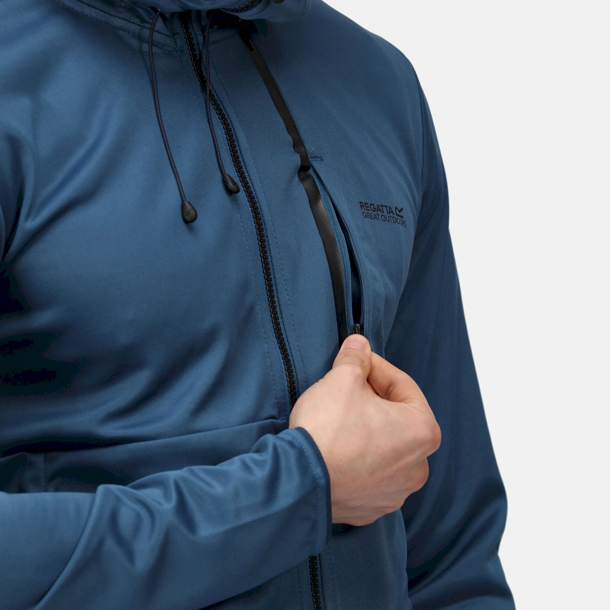 Men's Boyare Full Zip Hoody | Dynasty Blue