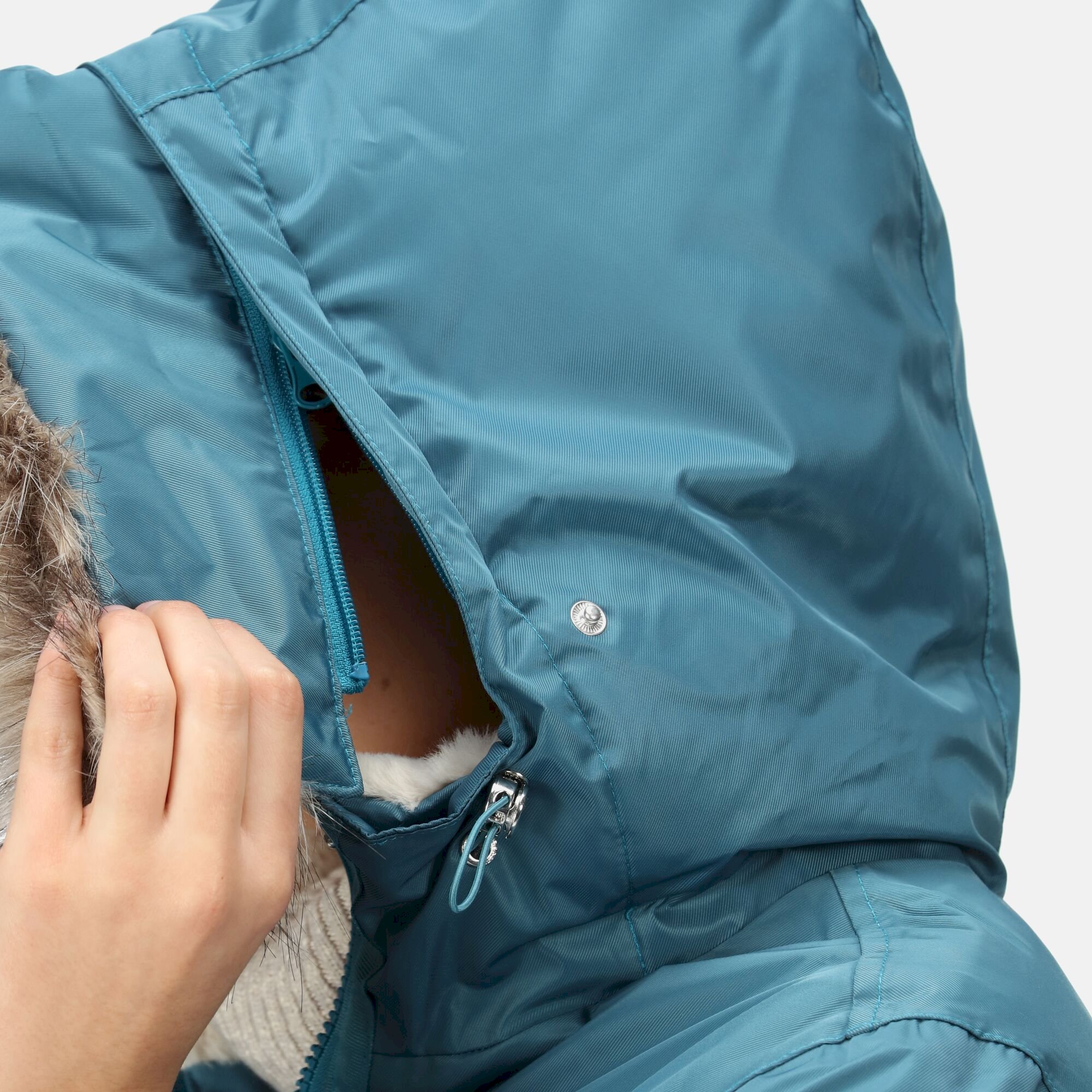 Women's Lyanna Fur Trim Parka Jacket | Dragonfly