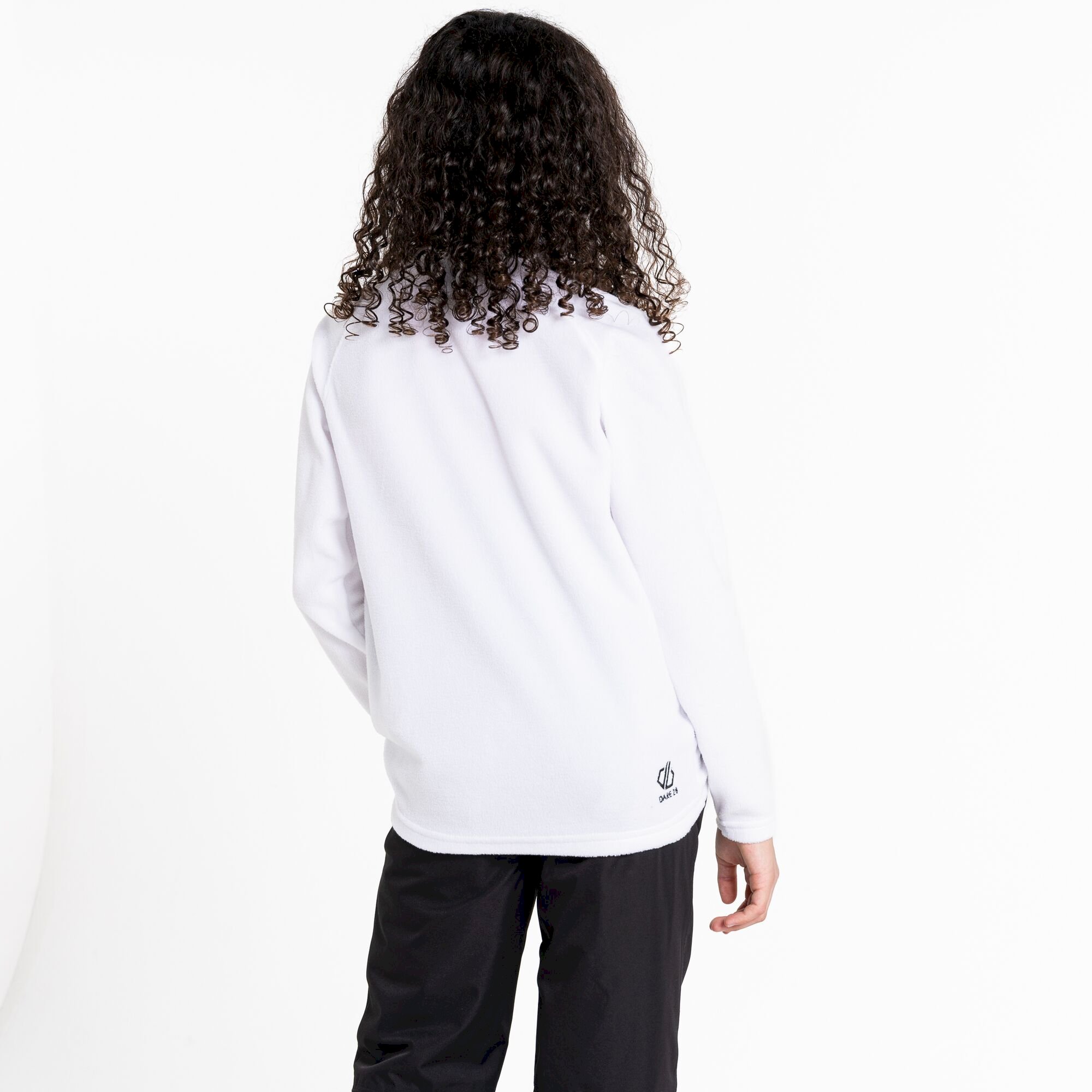 Dare 2b - Kids' Freehand Half Zip Lightweight Fleece | White
