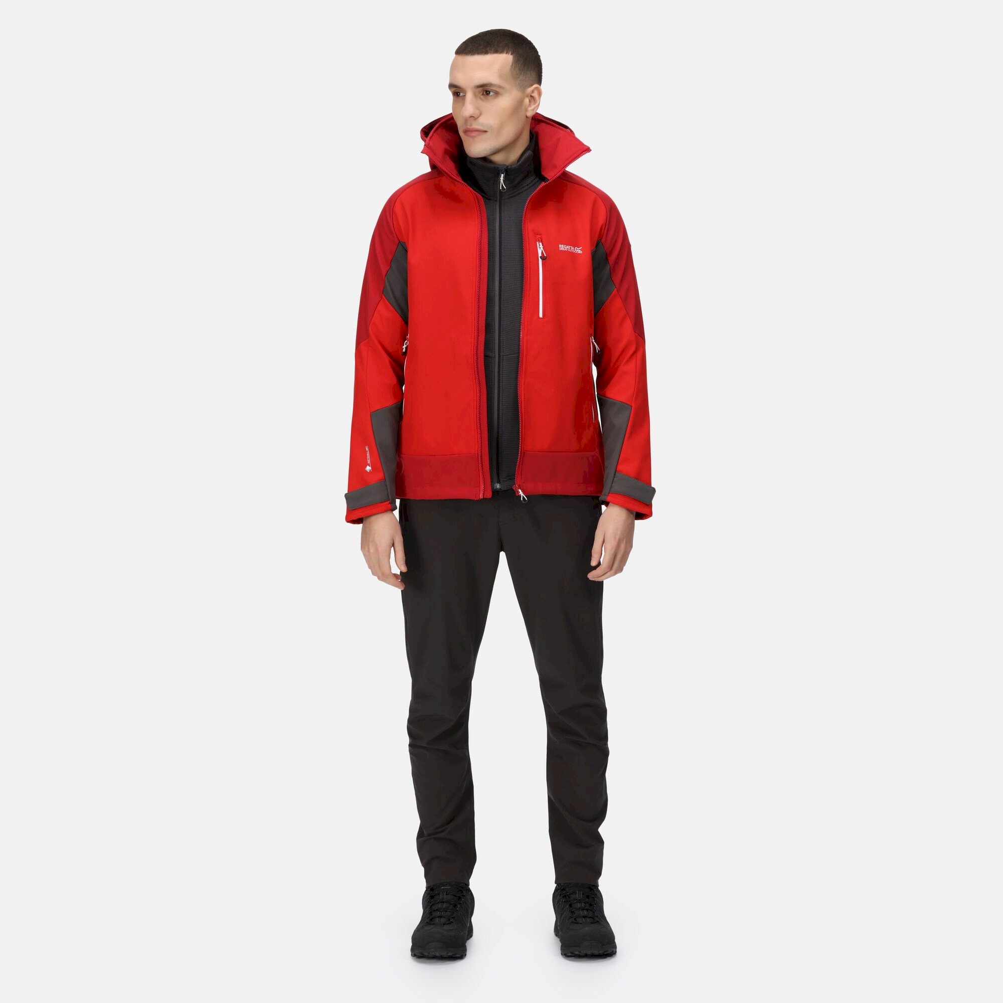 Men's Hewitts VII Softshell Jacket | Chinese Red Dark Red
