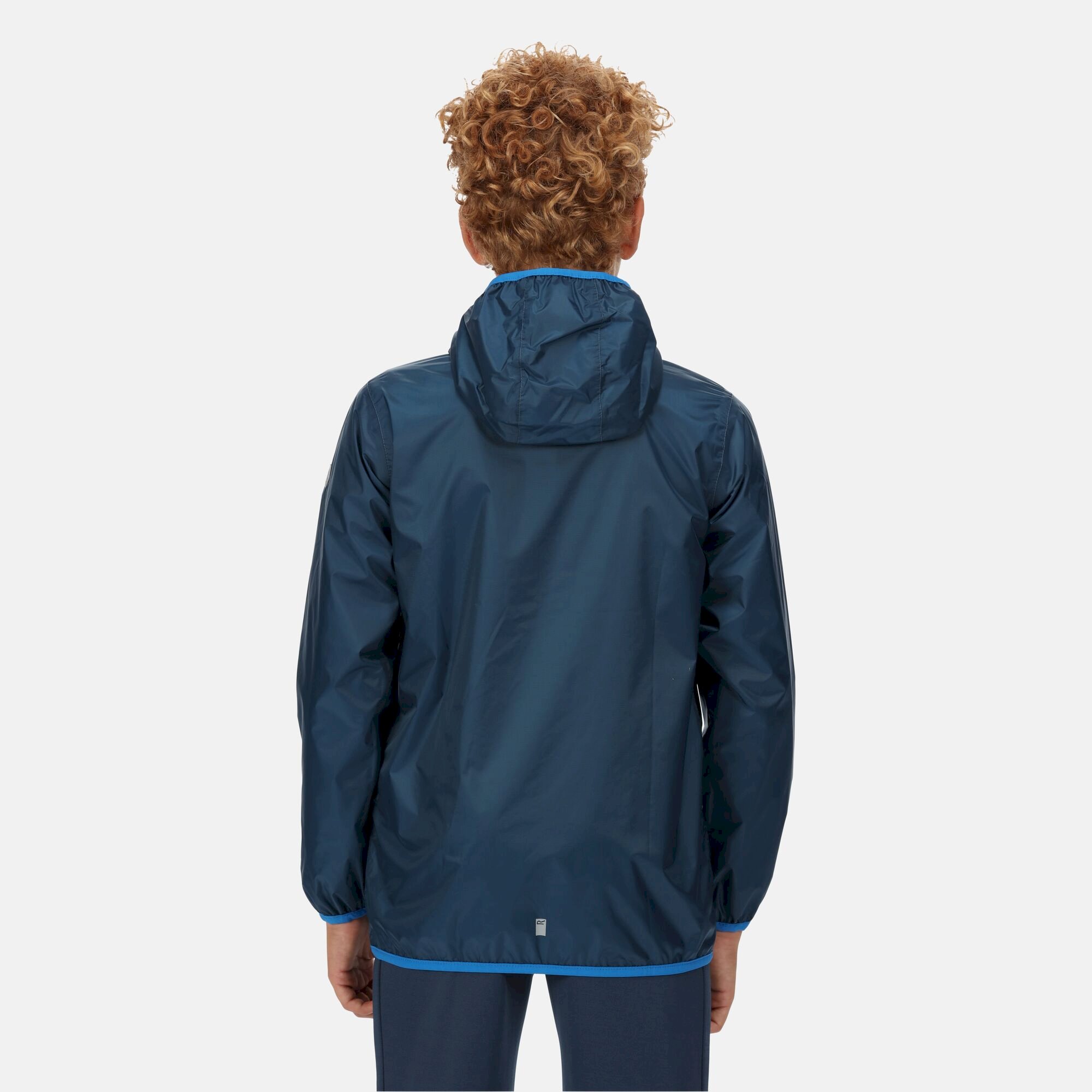 Kids' Lever II Waterproof Packaway Jacket | Moonlight Denim