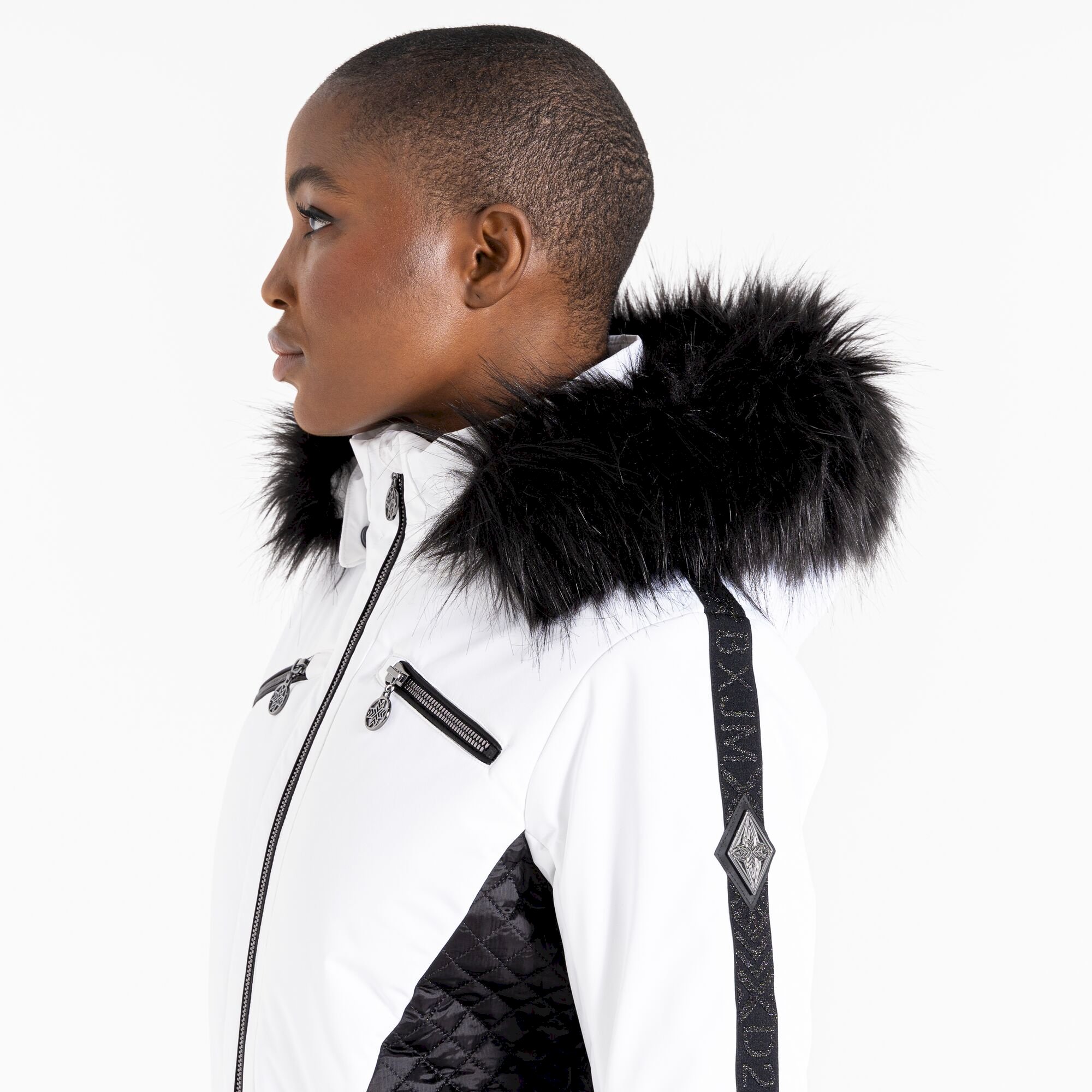 Dare 2b - Women's Mastery Ski Jacket | White Black