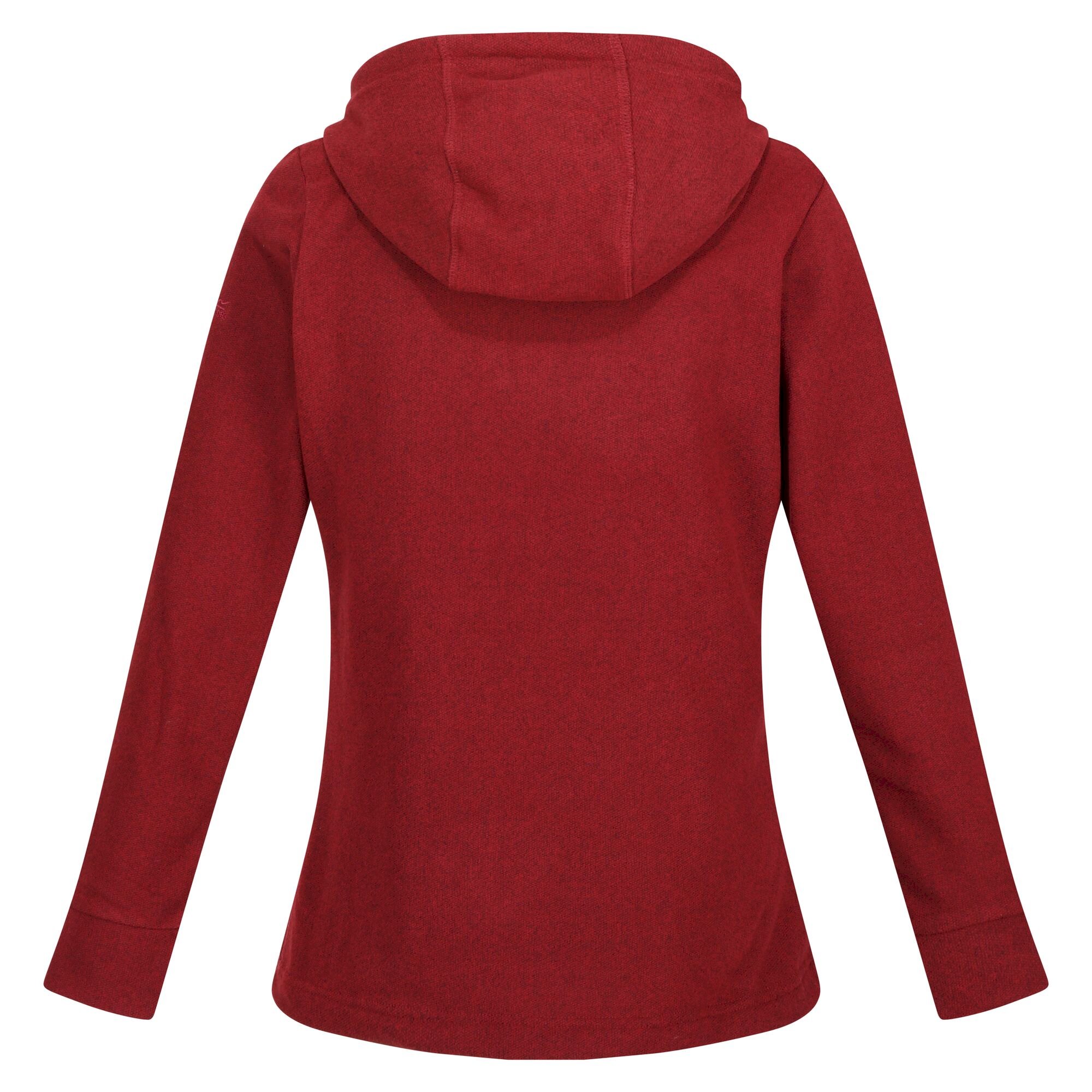 Women's Kizmit II Hooded Marl Fleece | Cabernet Two Tone