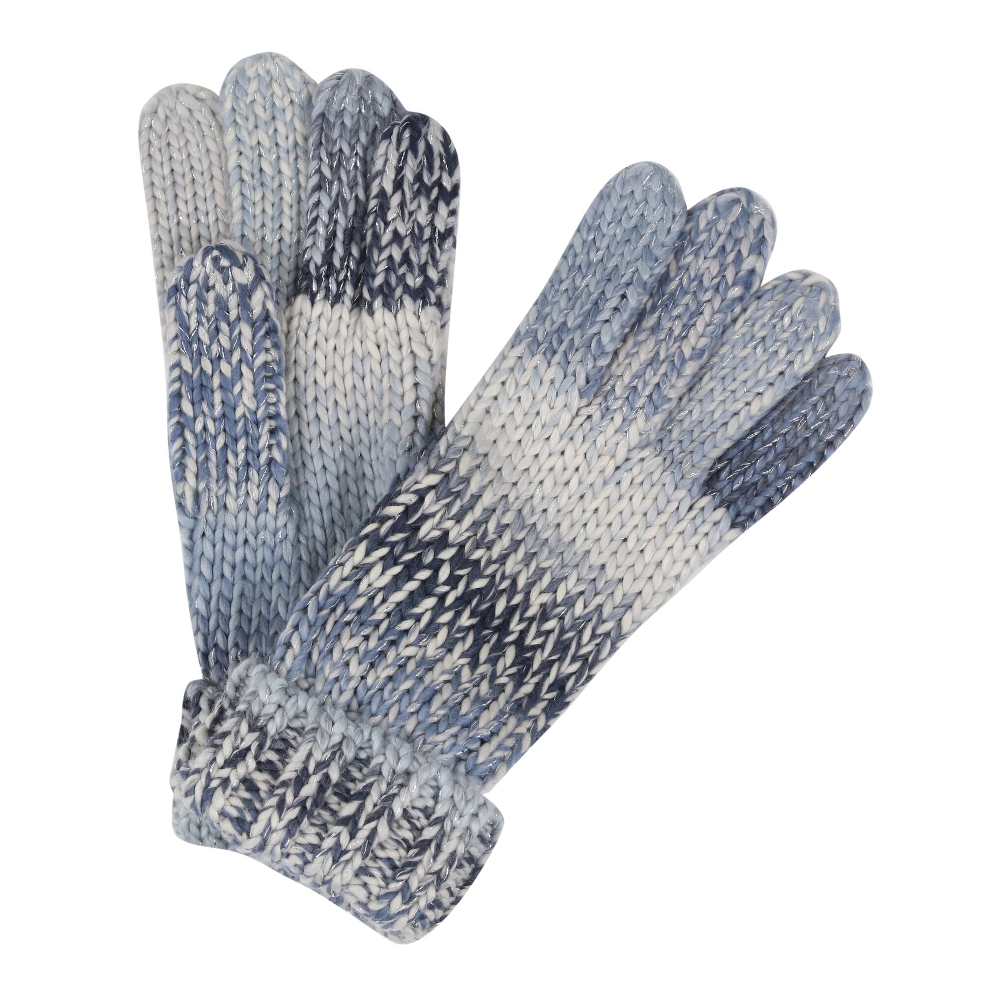 Women's Frosty Knitted Gloves VI | Navy