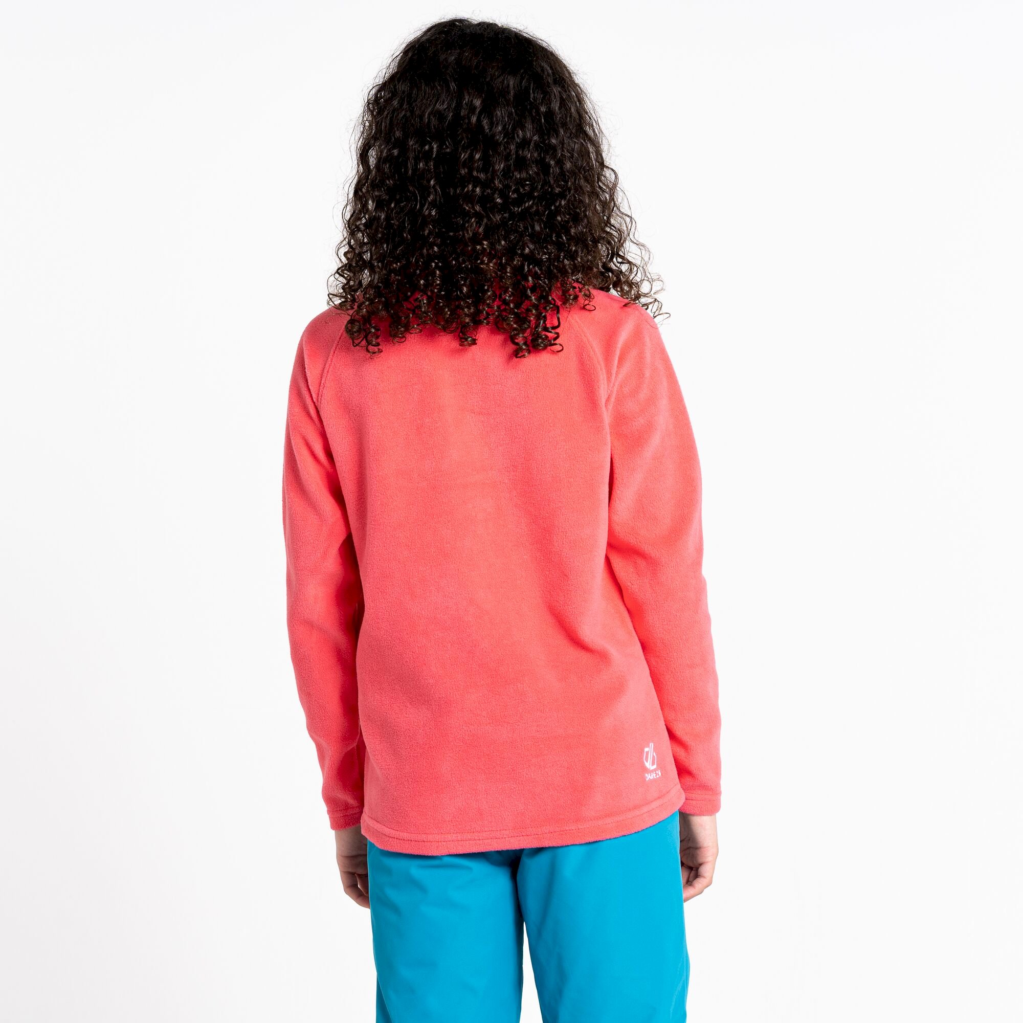 Dare 2b - Kids' Freehand Half Zip Lightweight Fleece | Geranium Pink