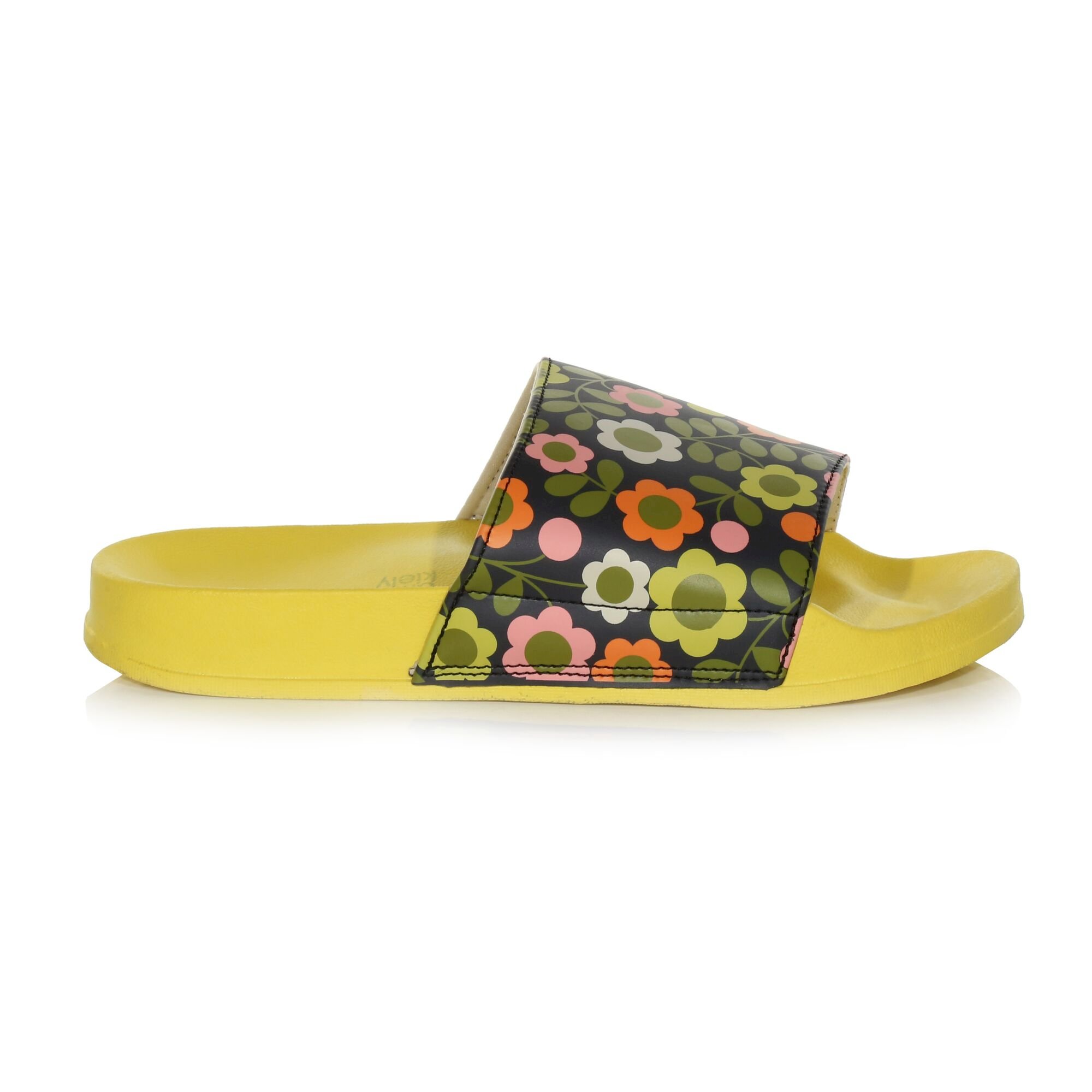 Orla Kiely Slide With Moulded Footbed | Mountain Floral