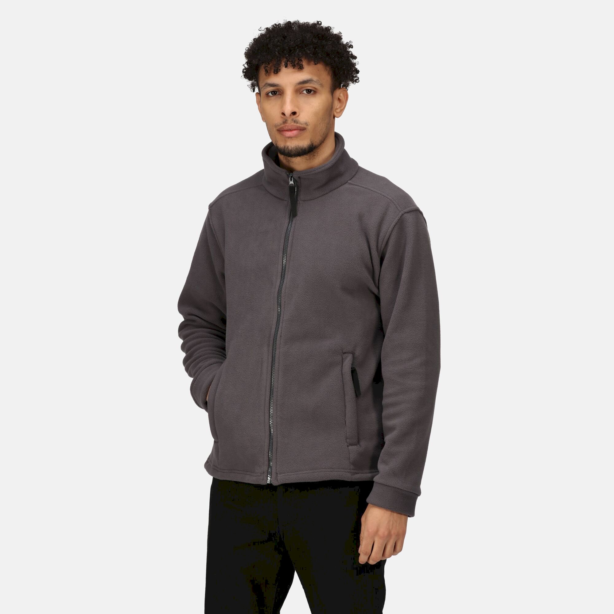 Men's Thor 350 Heavyweight Full Zip Fleece | Seal Grey