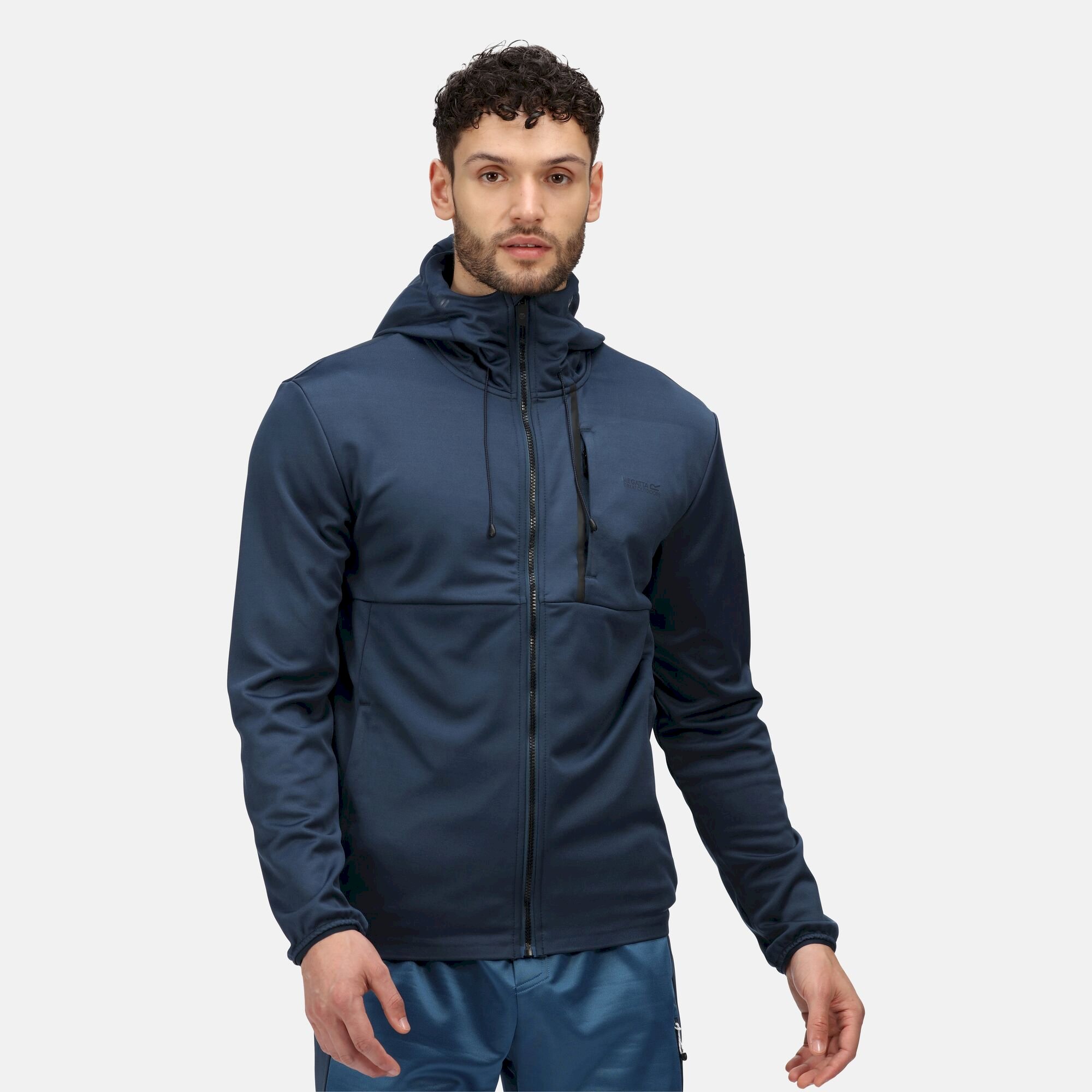 Men's Boyare Full Zip Hoody | Moonlight Denim