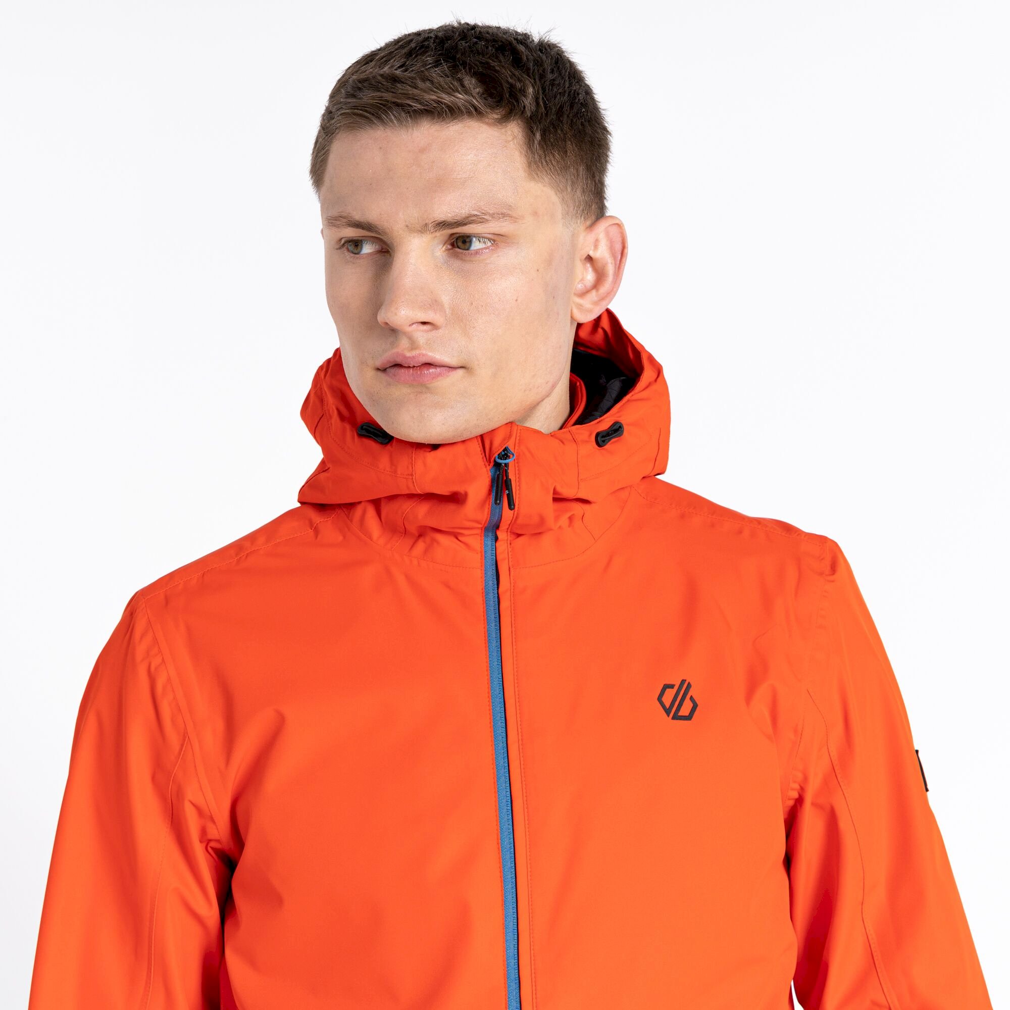 Dare 2b - Men's Stay Ready Recycled Waterproof Jacket | Burnt Salmon