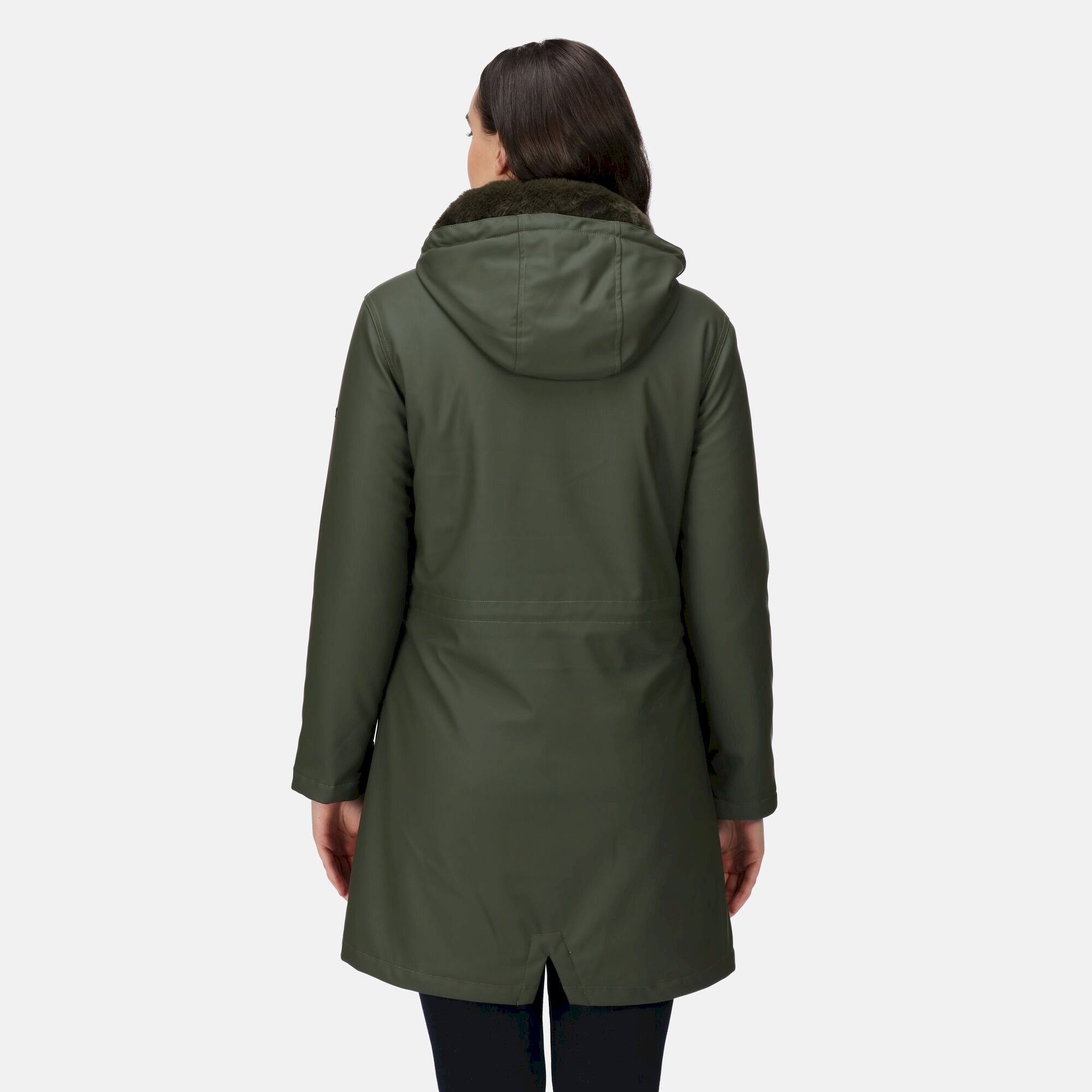 Giovanna Fletcher Collection - Fabrienne Insulated Parka Jacket | Dark Khaki