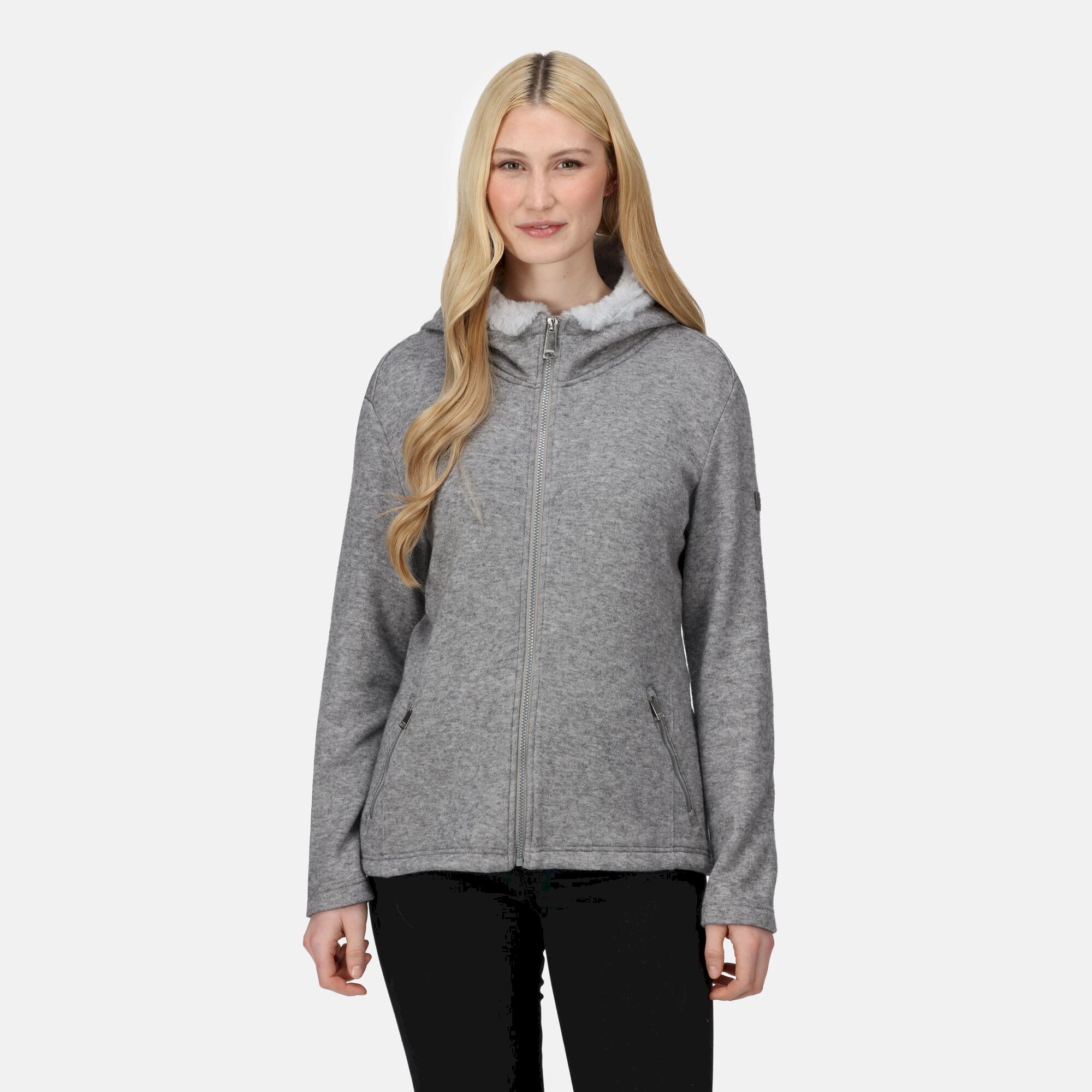 Women's Avalynn Full Zip Hoody | Storm Grey Marl