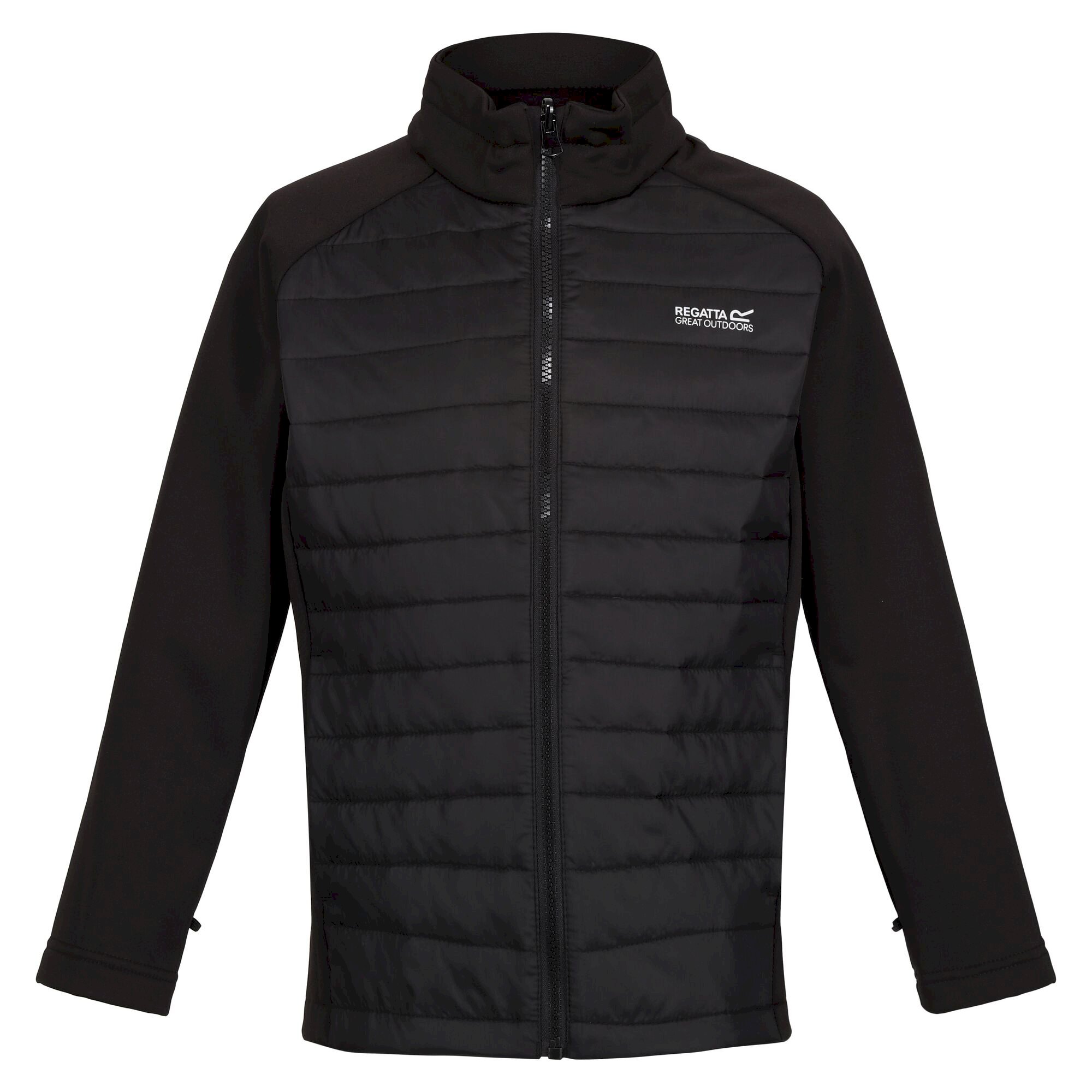 Kids' Hydrate VII 3-In-1 Waterproof Jacket | Bright Kiwi Black