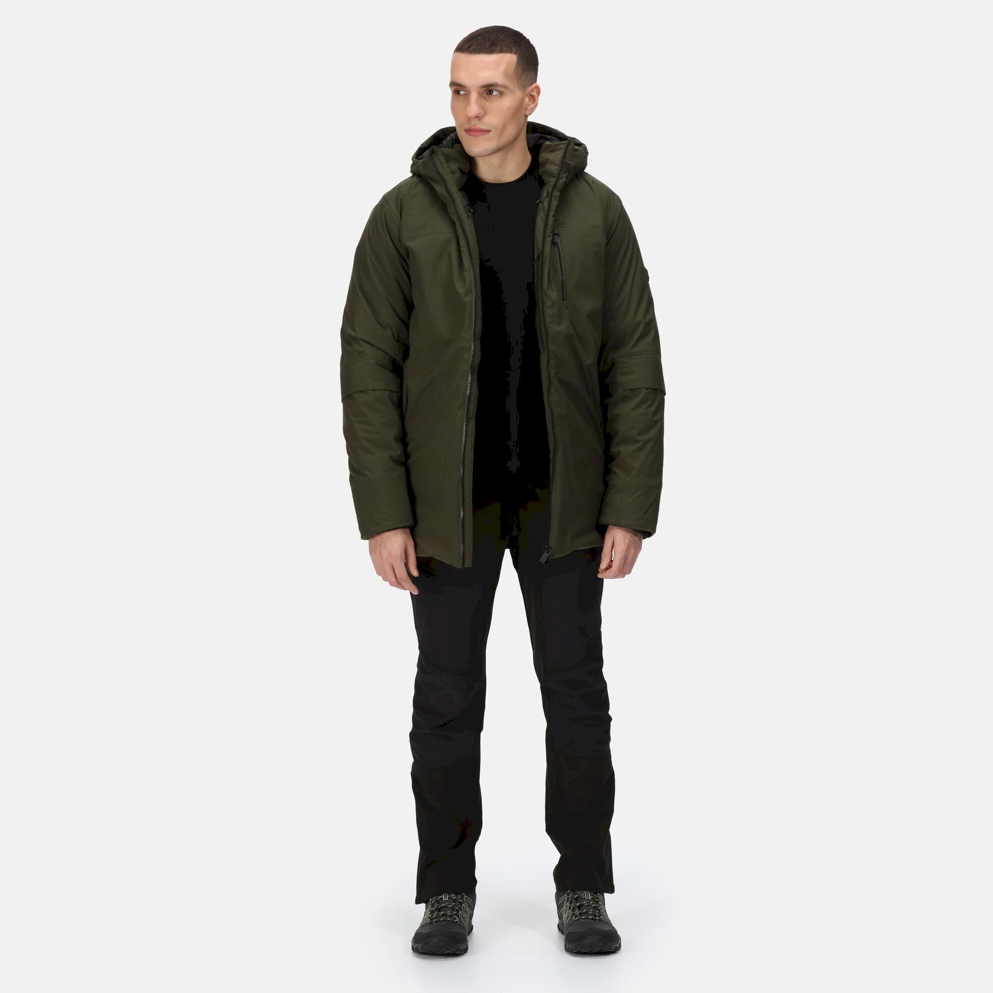 Men's Yewbank II Parka Jacket | Dark Khaki