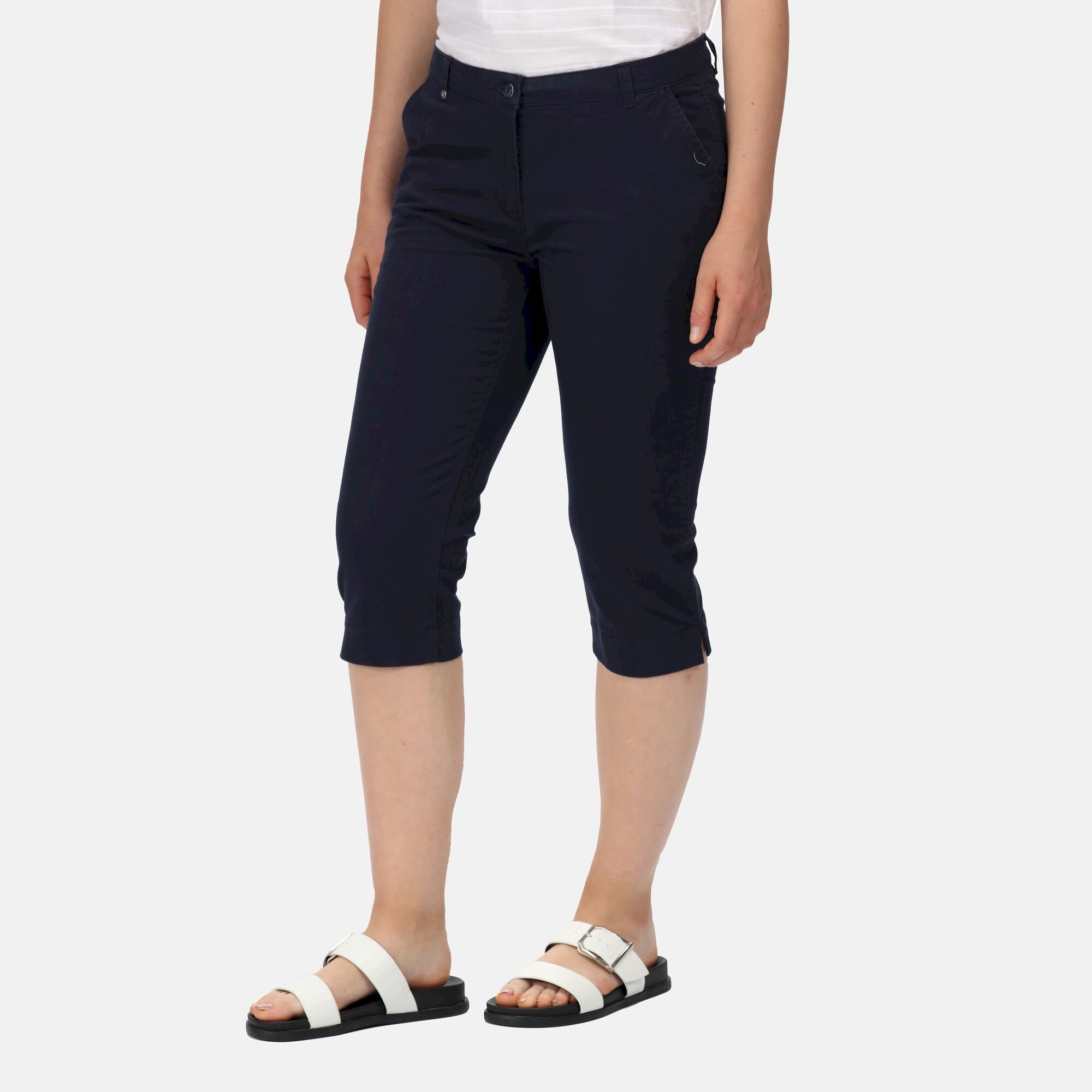 Women's Maayan Capri Trousers | Navy