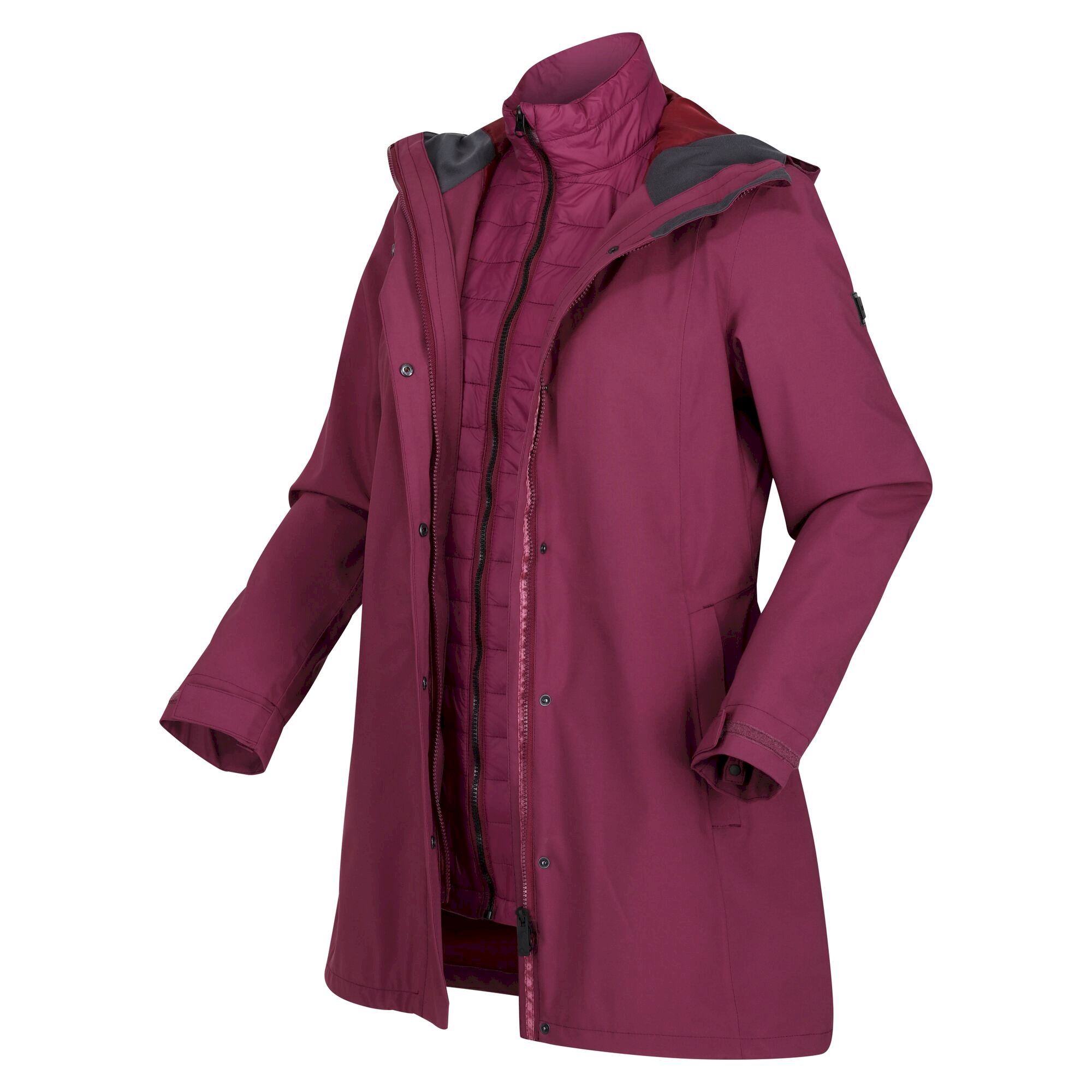 Women's Denbury III 2-In-1 Waterproof Jacket | Amaranth Haze