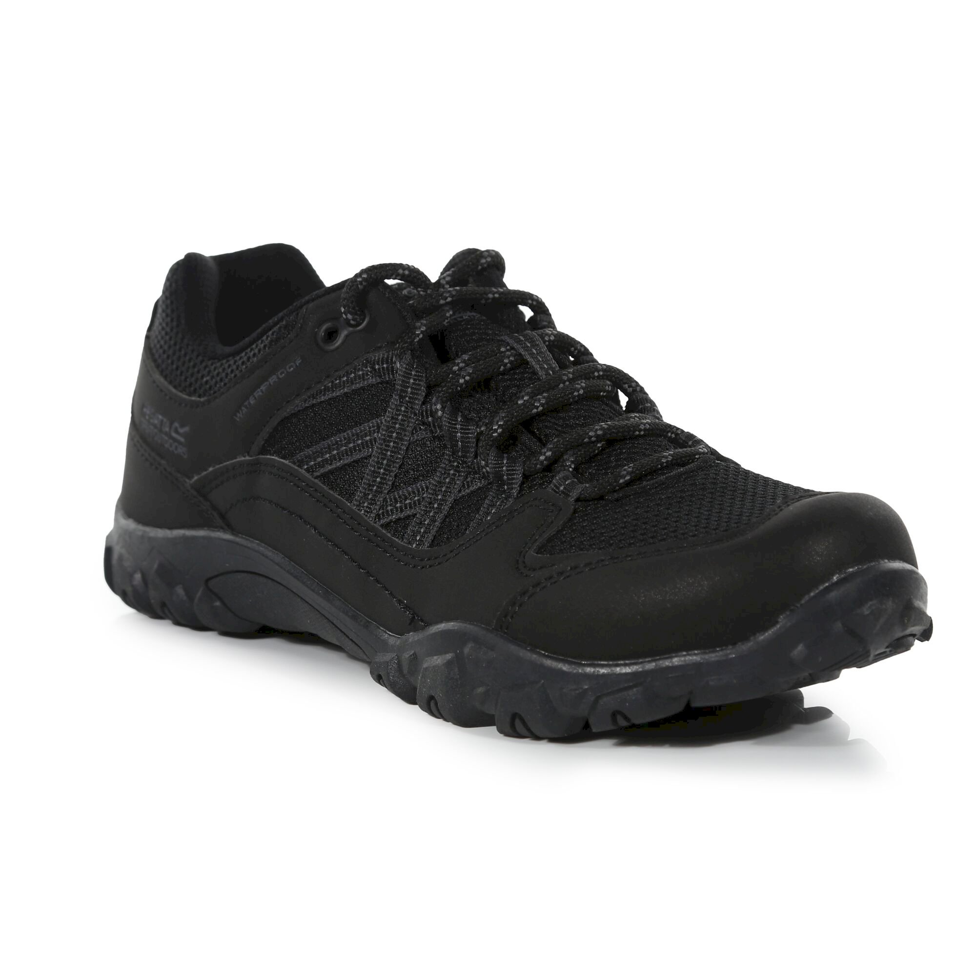 Kids' Edgepoint Waterproof Low Walking Shoes | Black