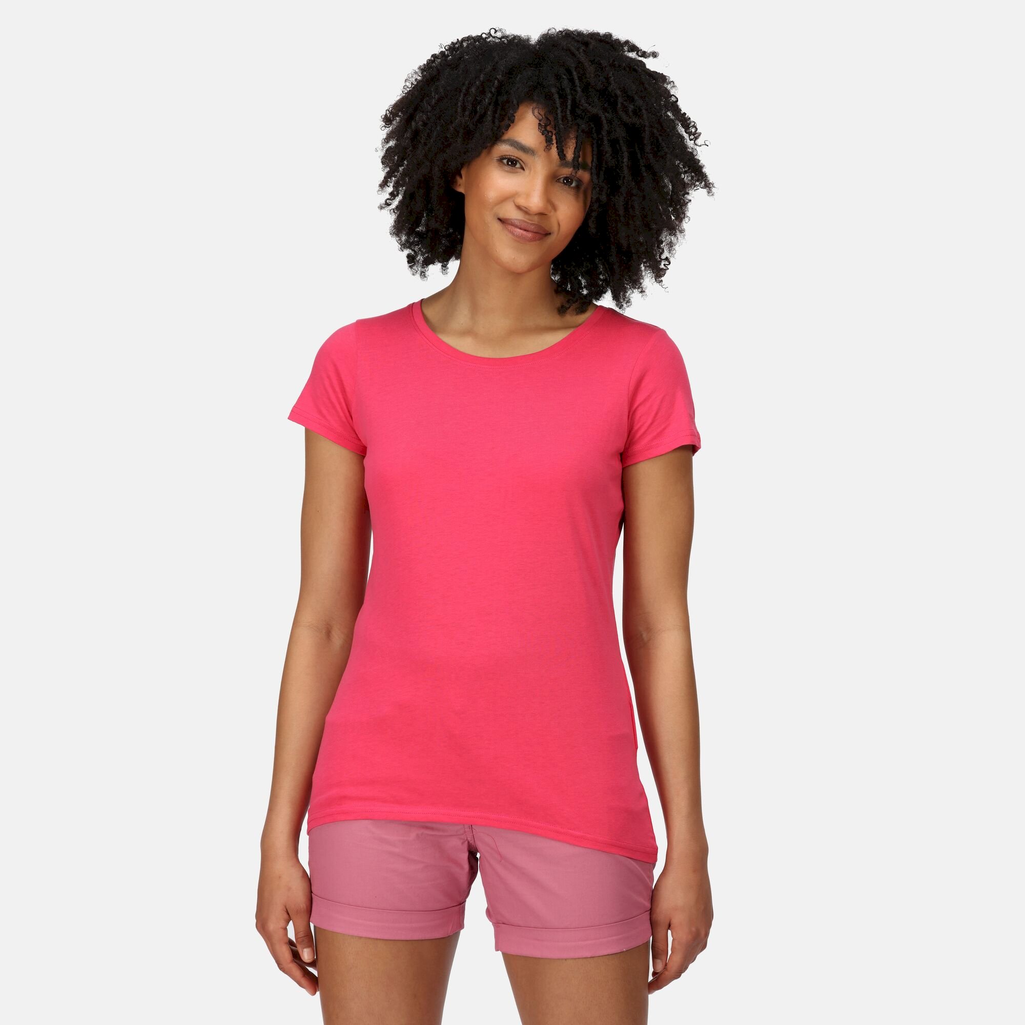 Women's Carlie Coolweave T-Shirt | Rethink Pink