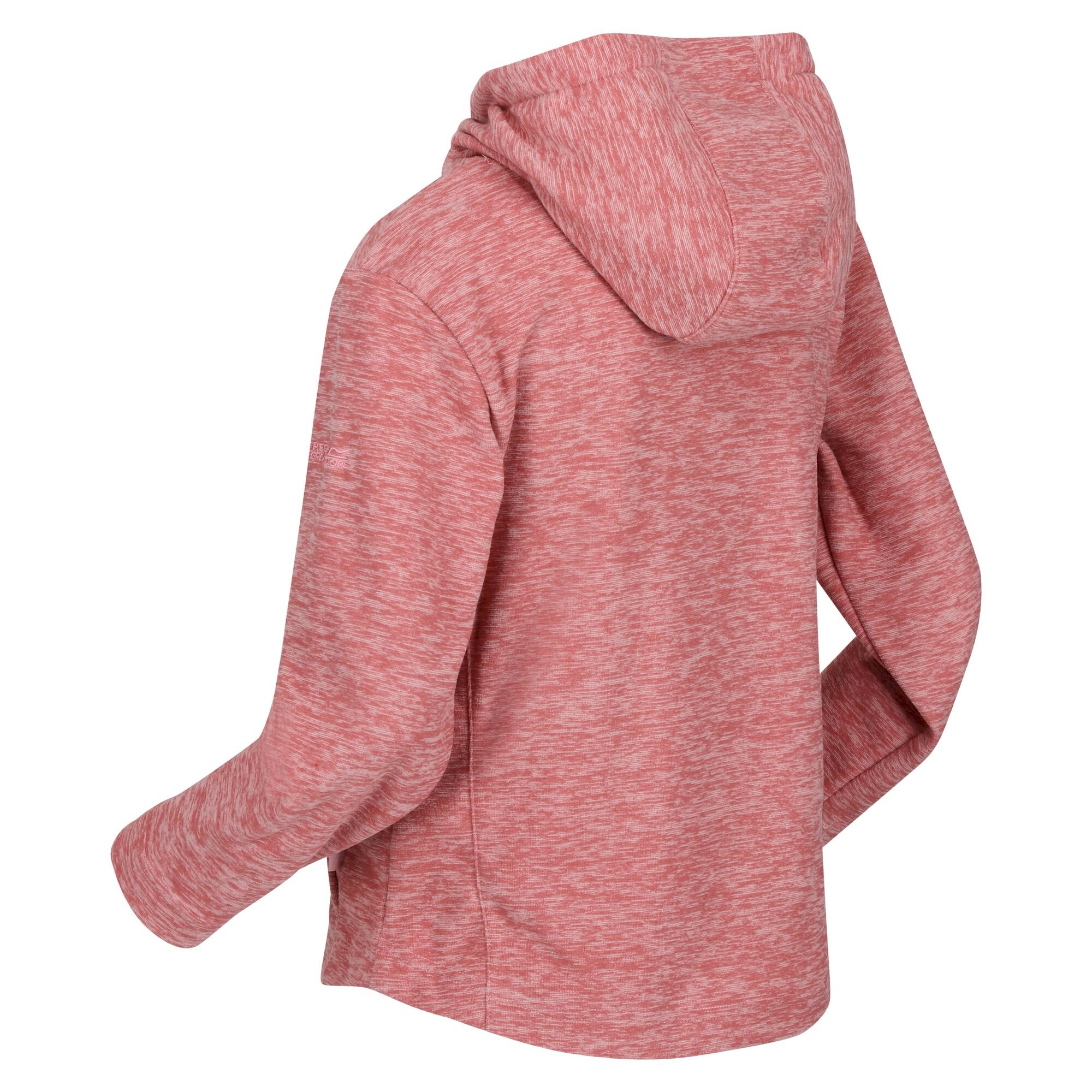 Kids' Kacie Hooded Fleece | Peony Pink Marl
