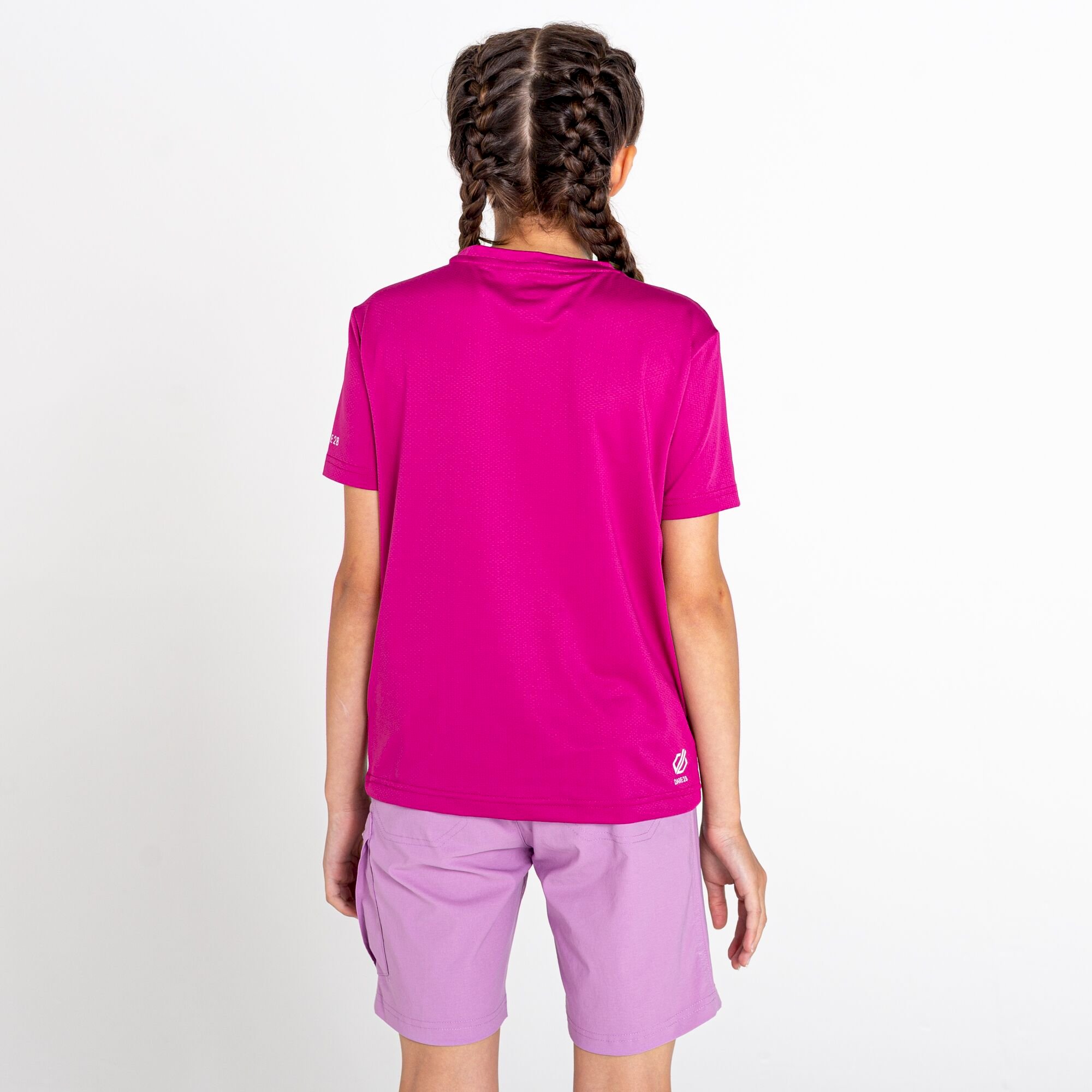 Dare 2b - Kids' Rightful Recycled Graphic Tee | Fuchsia