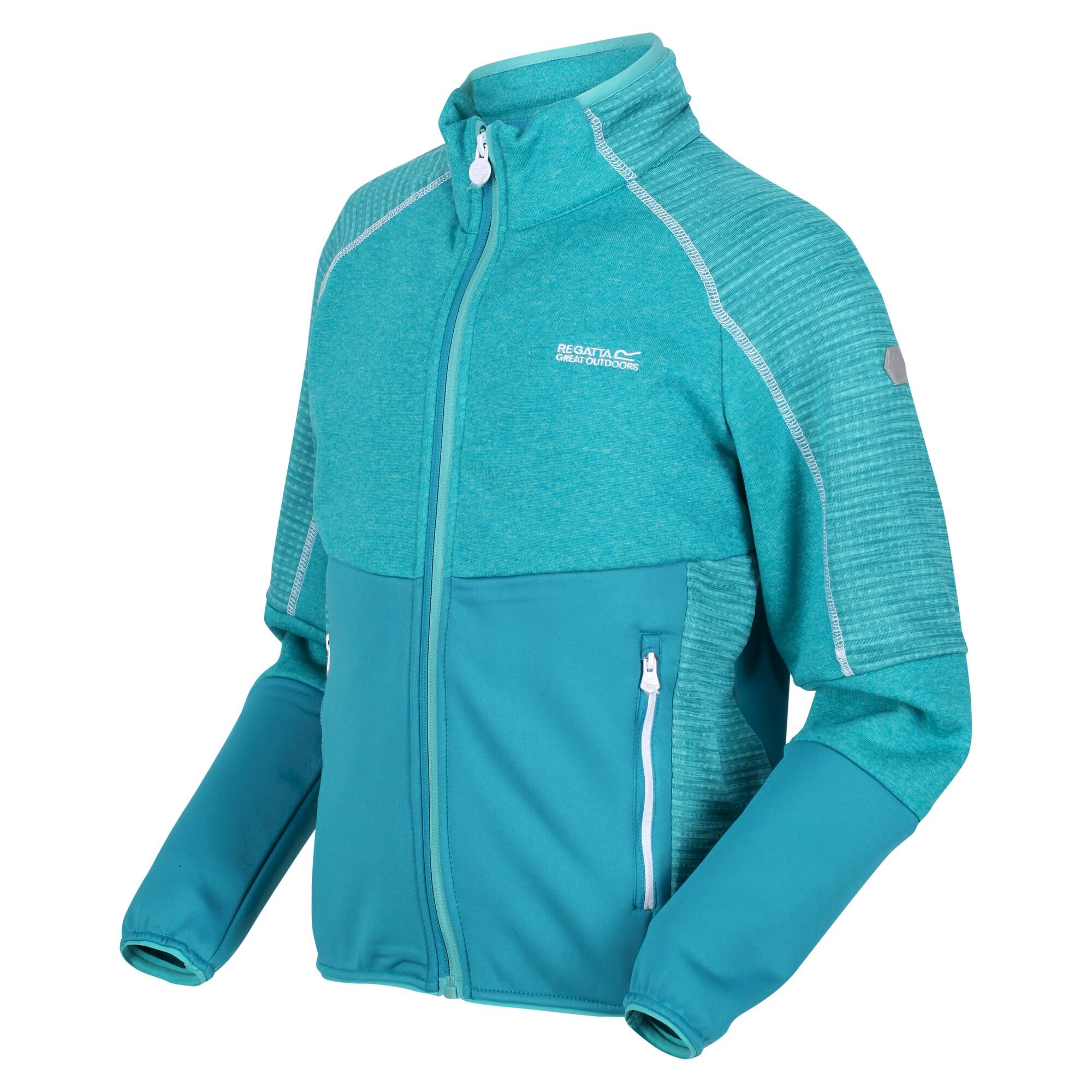 Kids' Oberon V Softshell Jacket | Turquoise