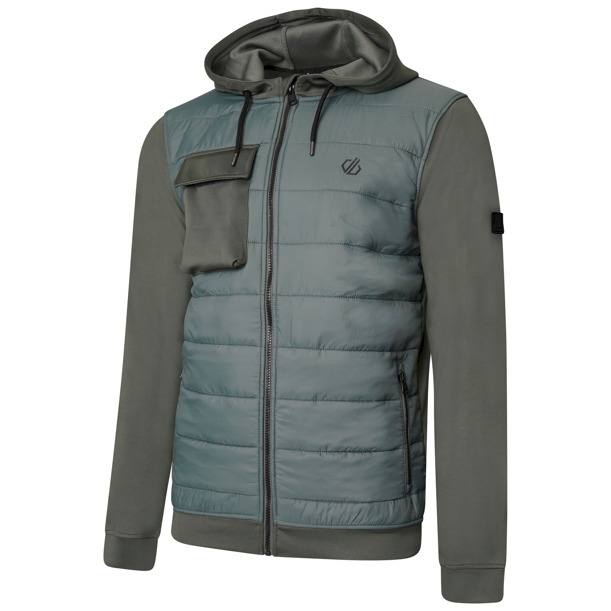 Dare 2b - Men's Sharp Hybrid Jacket | Duck Green