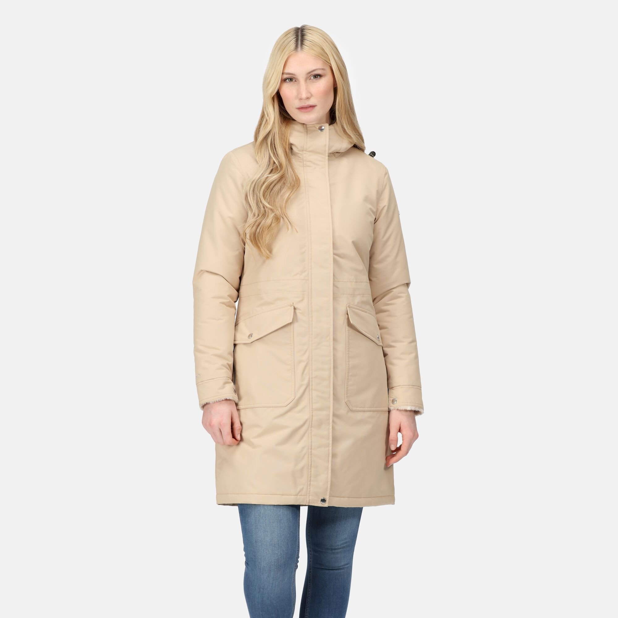 Women's Romine Waterproof Parka Jacket | Moccasin