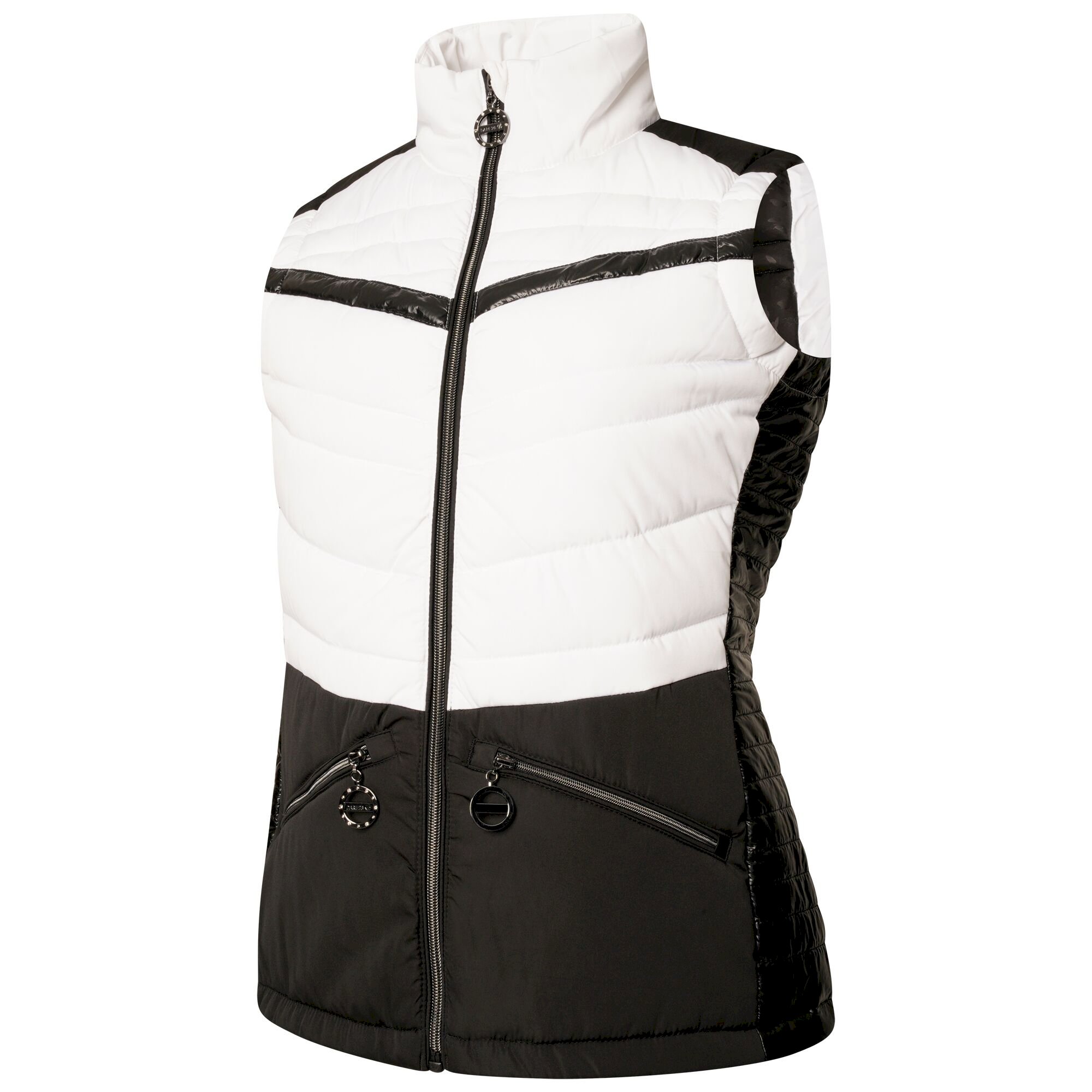 Dare 2b - Women's Burnish II Padded Gilet | White Black