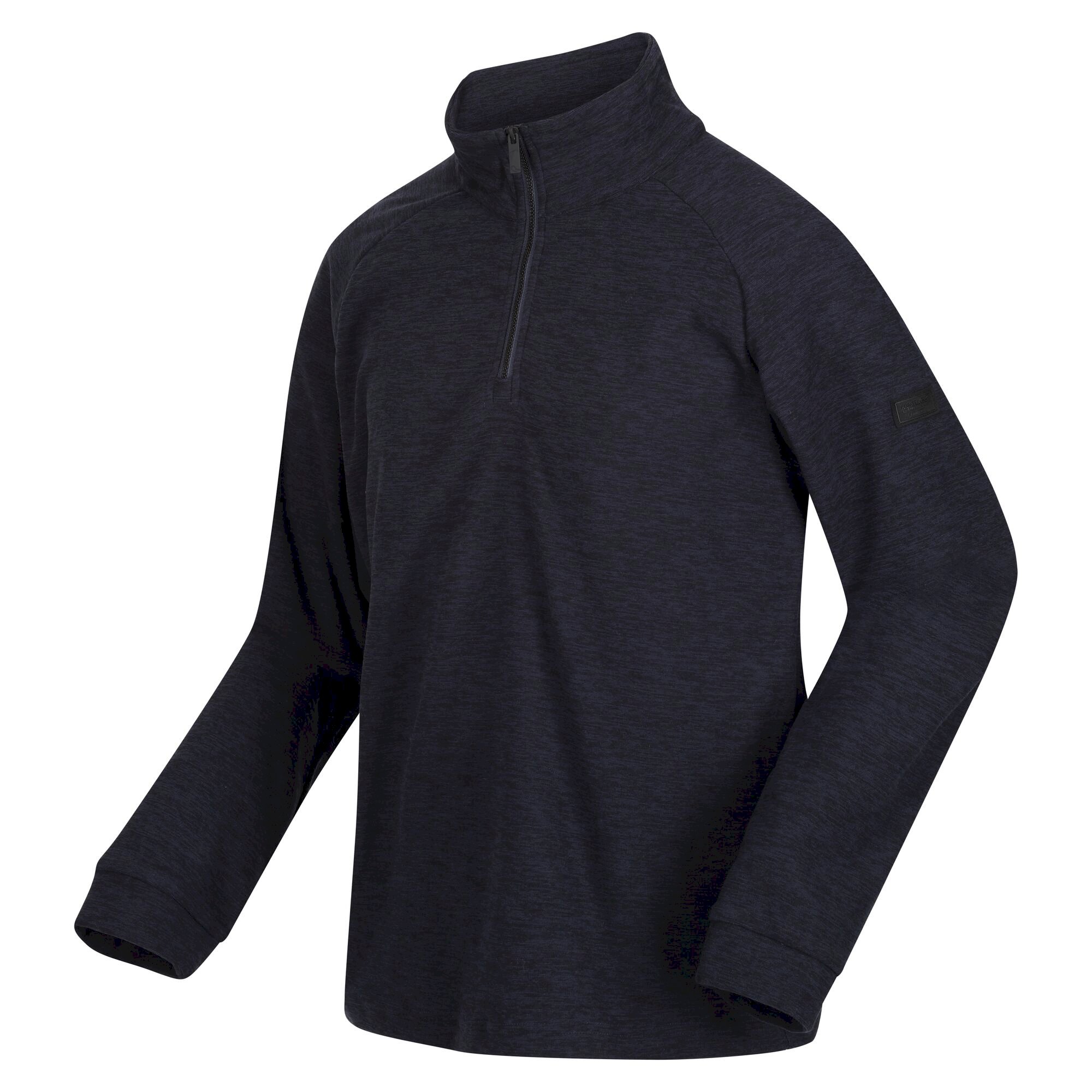 Men's Eithan Quarter Zip Fleece | Navy Black Marl