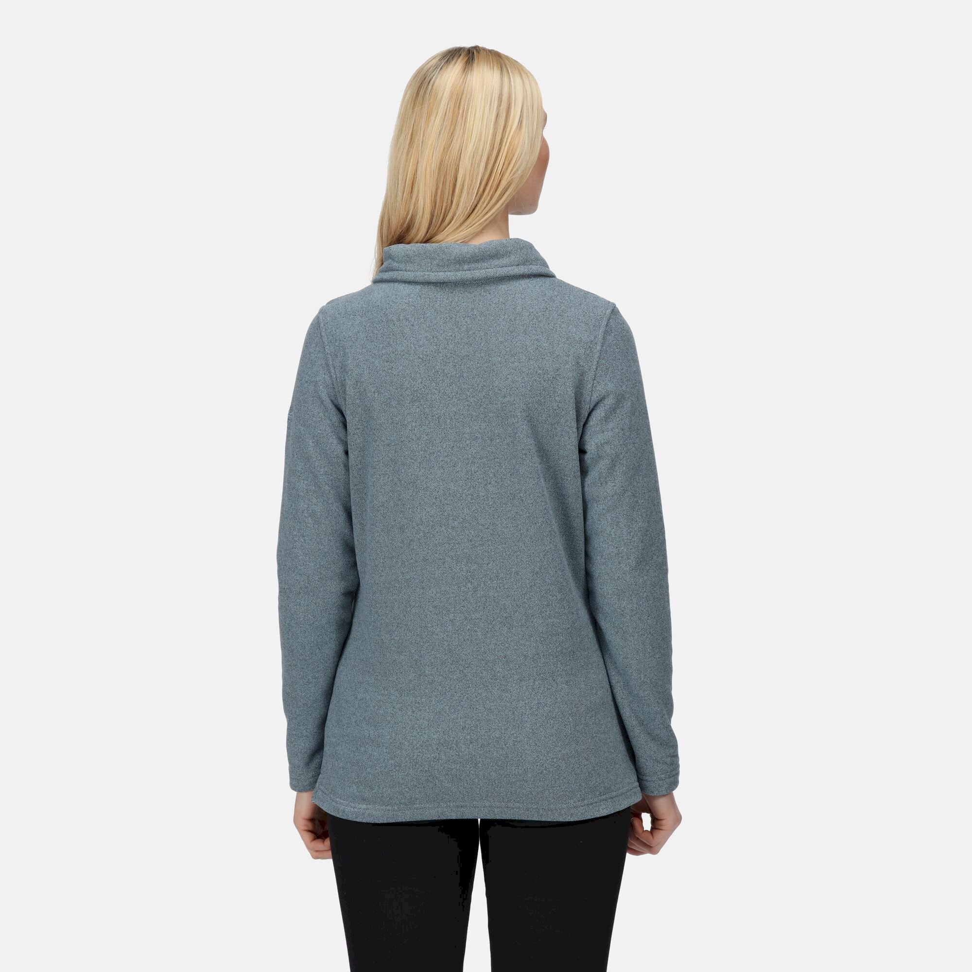 Women's Kizmit Half Zip Fleece | Ice Grey Two Tone