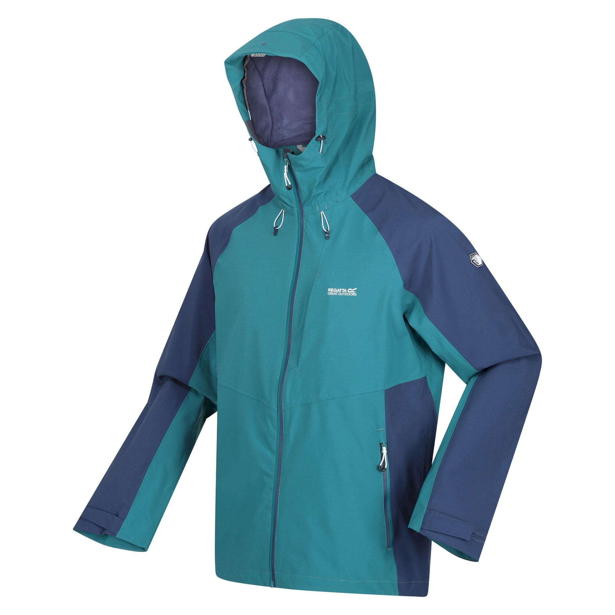 Men's Britedale Waterproof Jacket | Pacific Green Admiral Blue