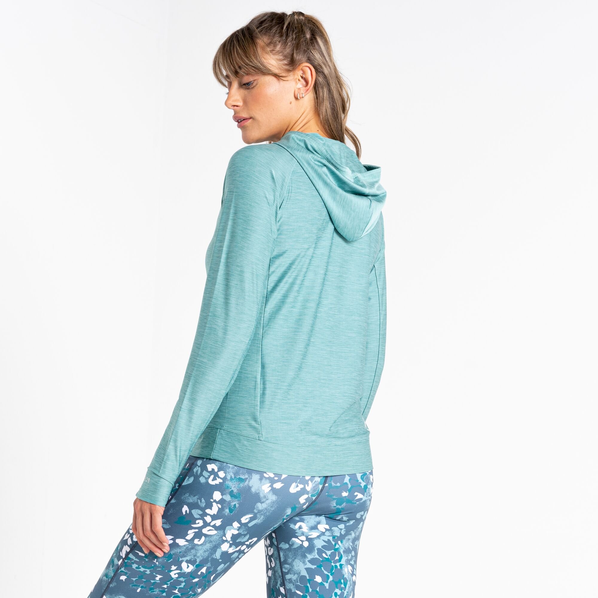 Dare 2b - Women's Sprint City Lightweight Hoodie | Canton Green Marl