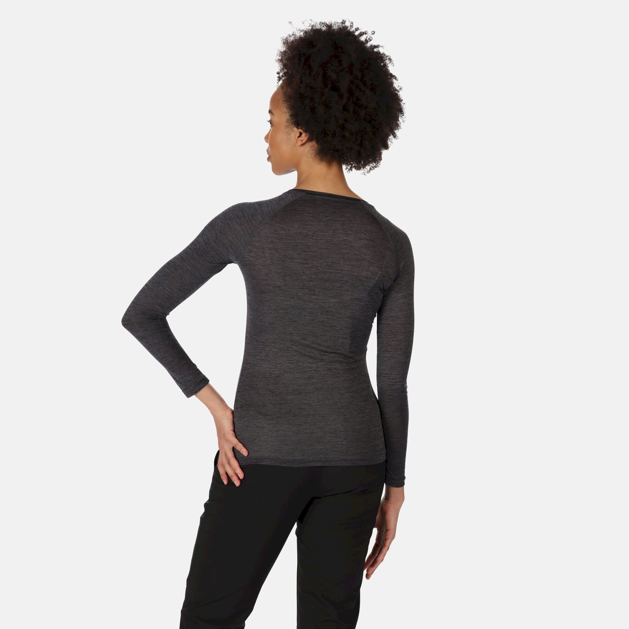 Women's Burlow Marl T-Shirt | Seal Grey