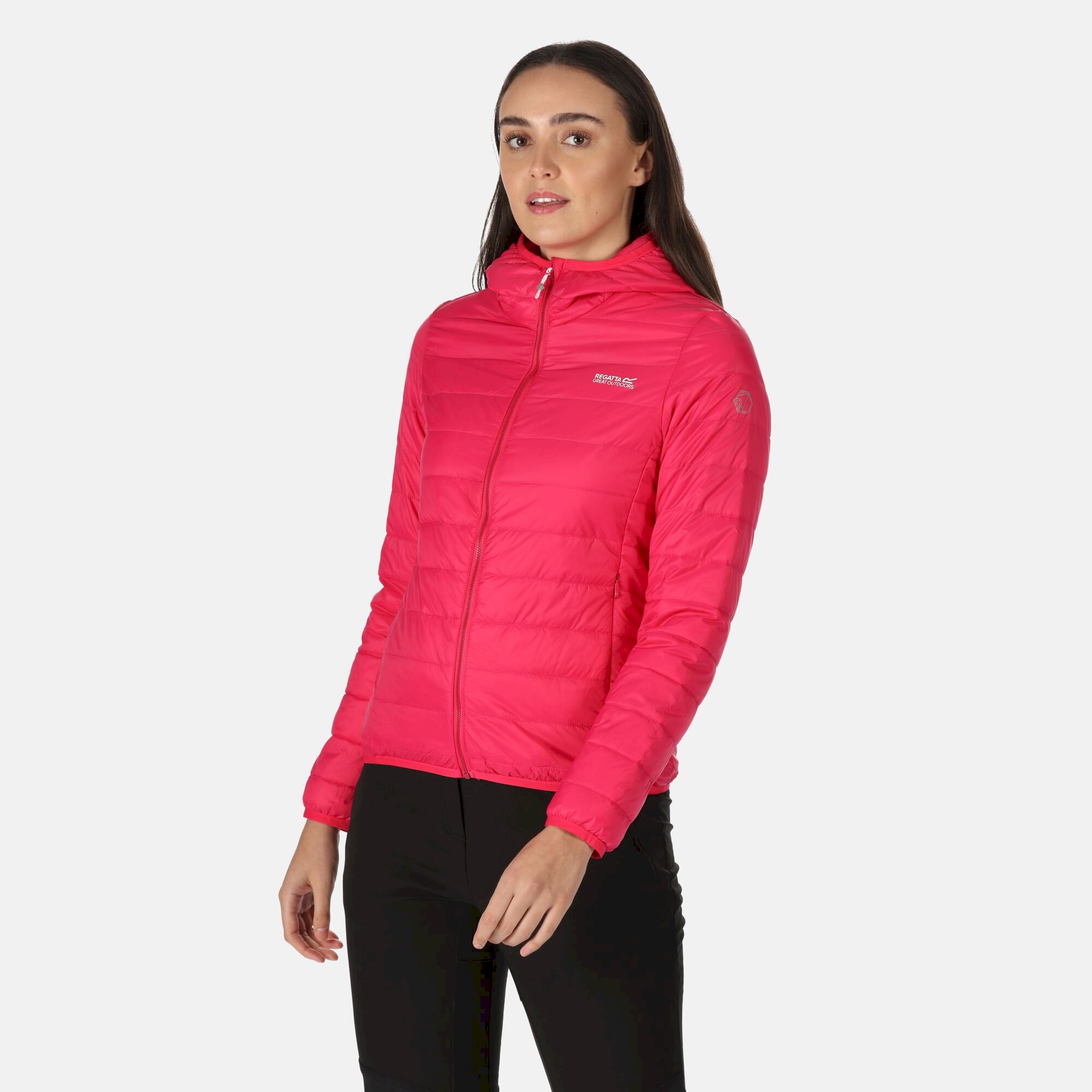 Women's Hooded Hillpack Lightweight Puffer Jacket | Pink Potion