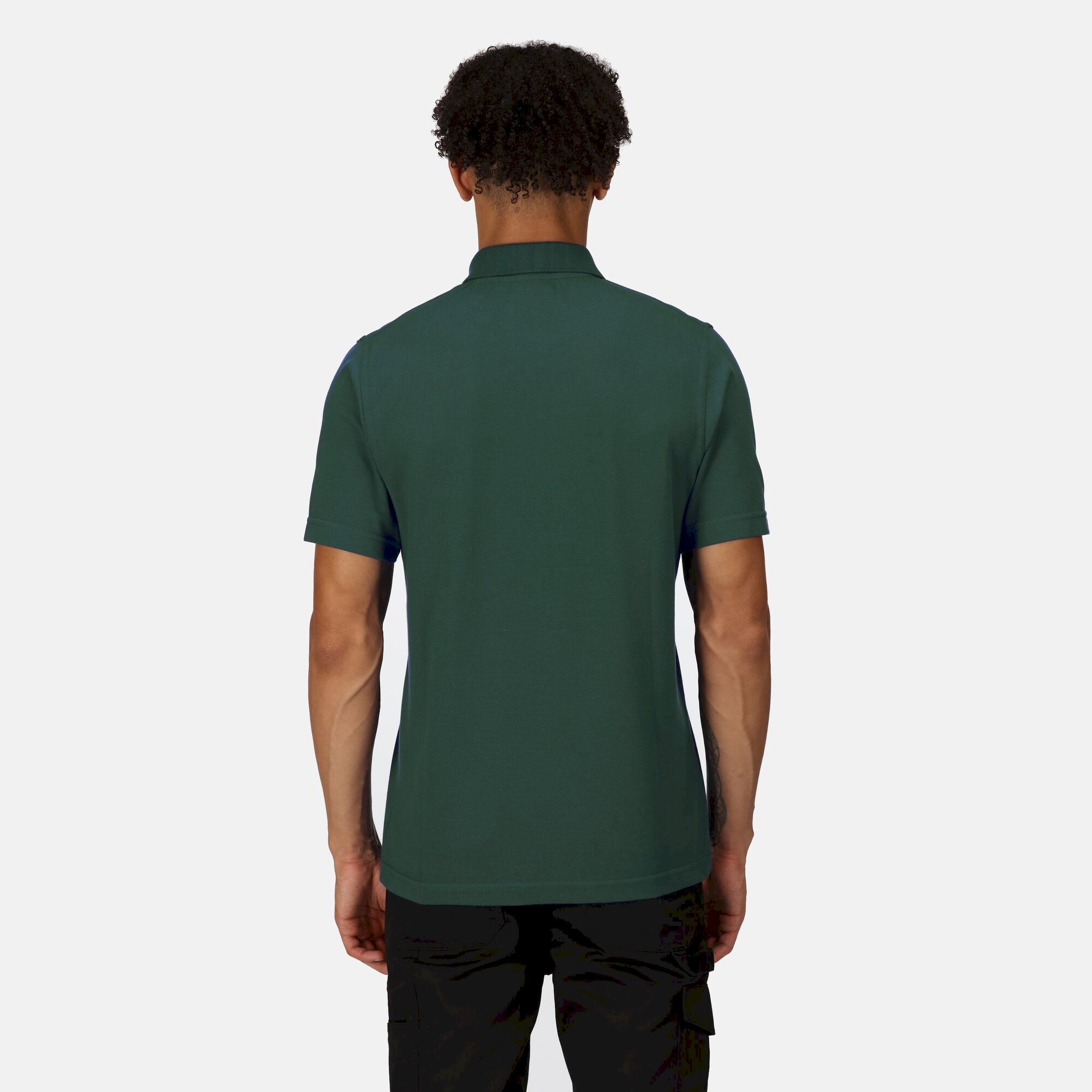 Men's 65/35 SS Polo Top | Dark Green