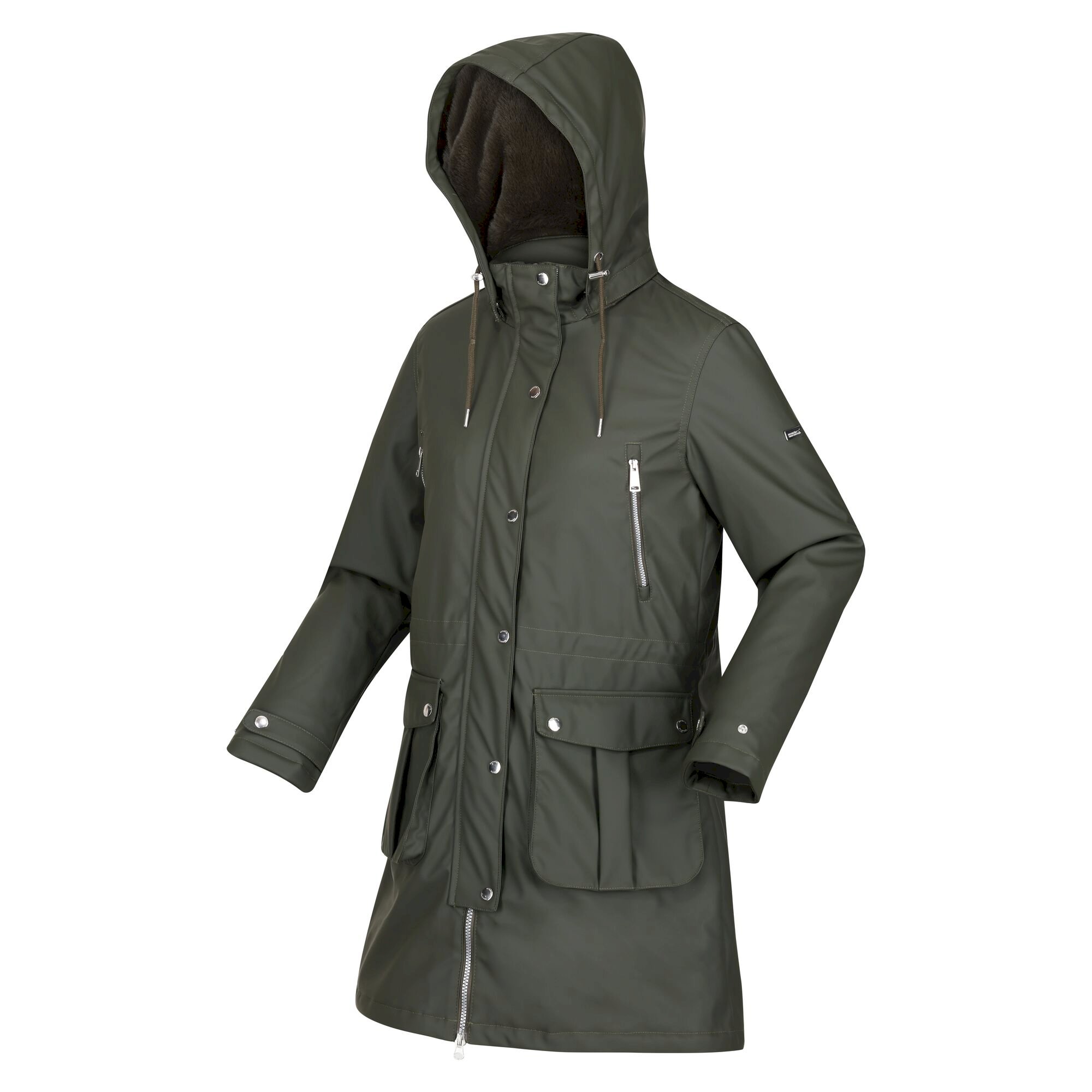 Giovanna Fletcher Collection - Fabrienne Insulated Parka Jacket | Dark Khaki