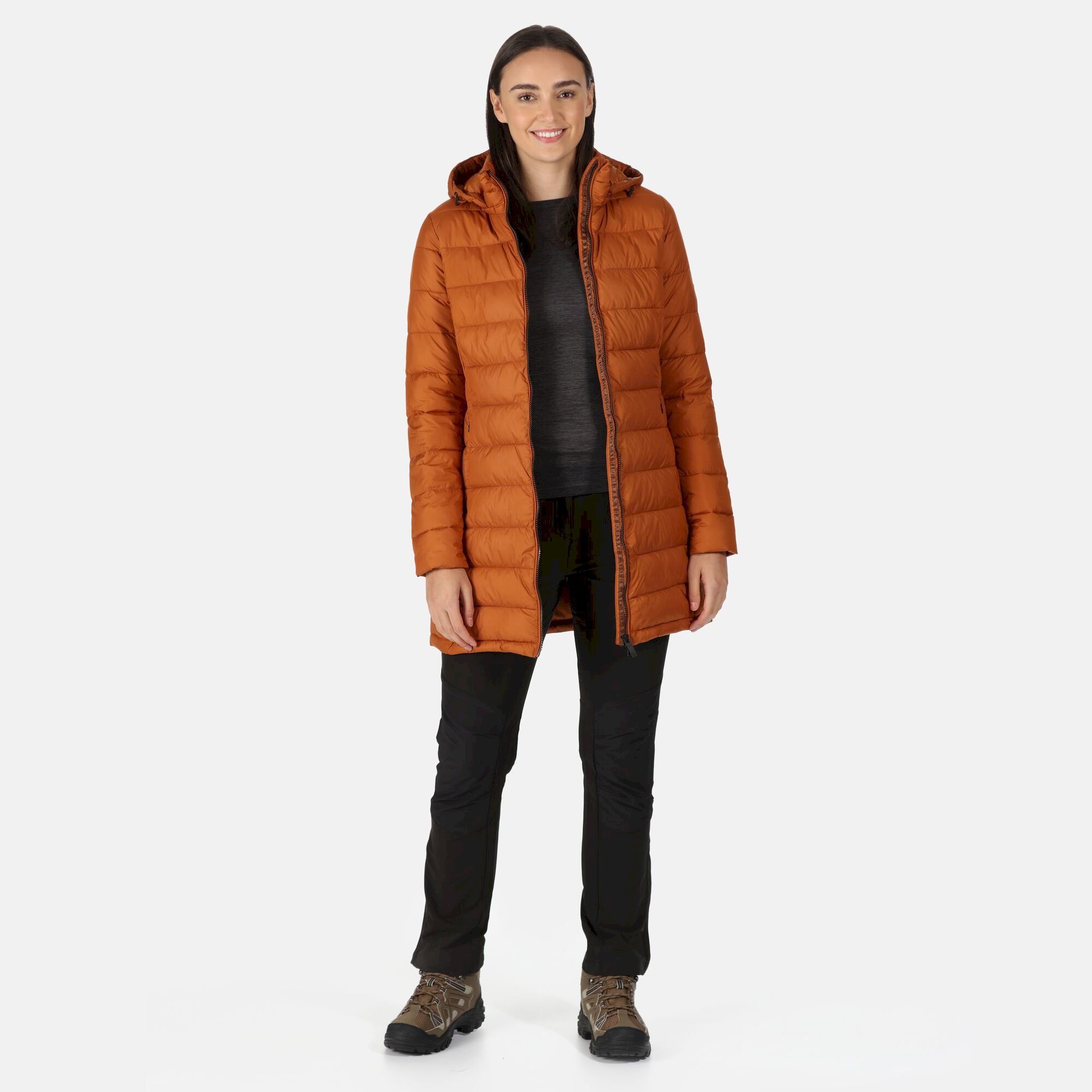 Women's Starler Insulated Padded Jacket | Copper Almond