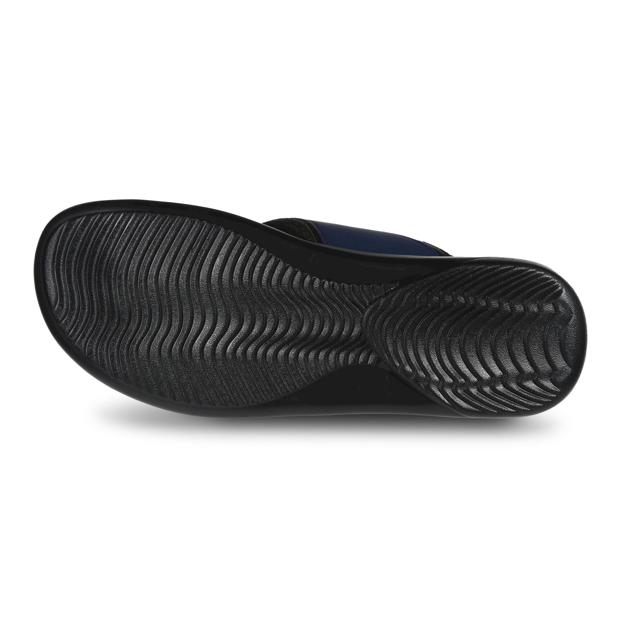 Men's Travis Toe Post Sandals | Navy Grey