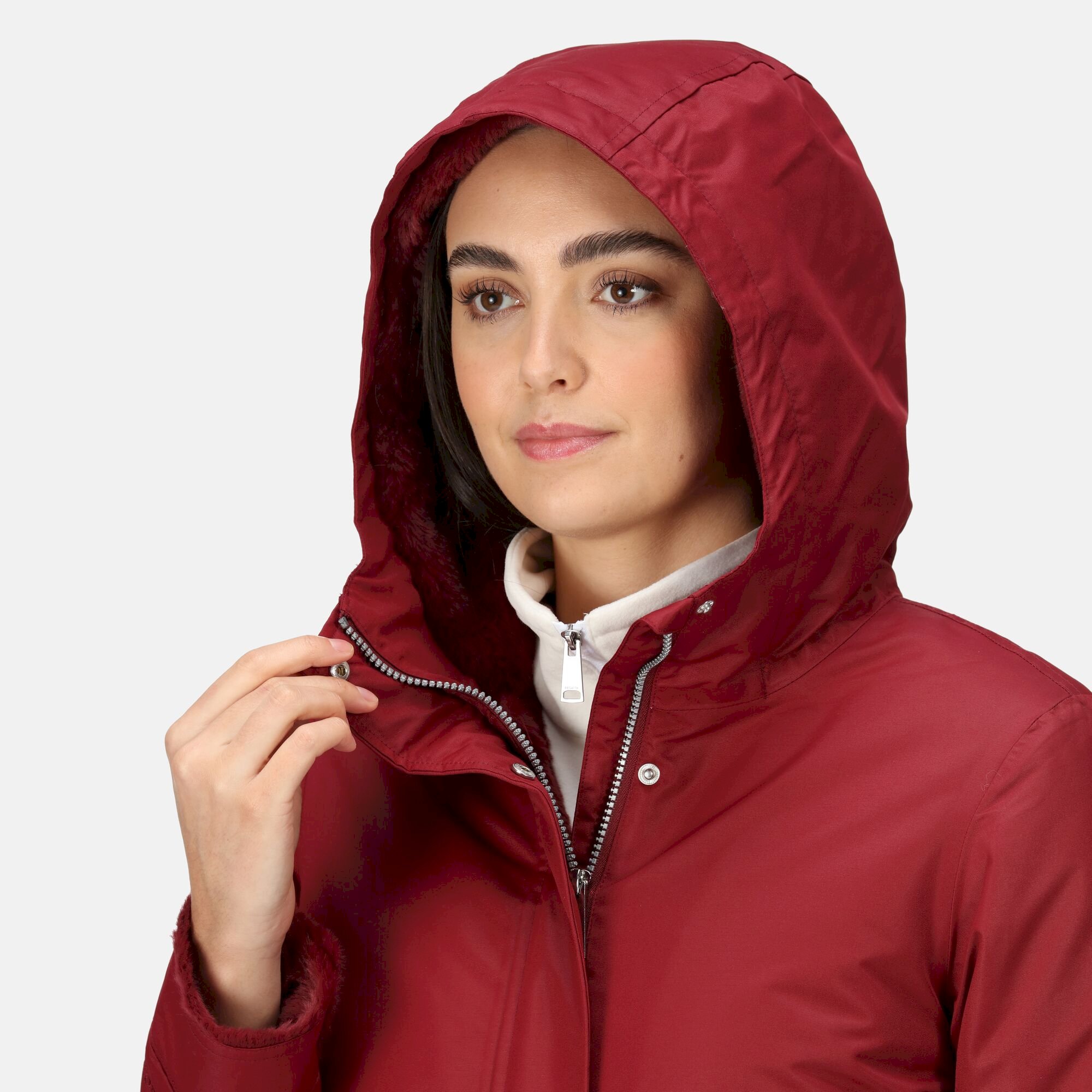 Women's Romine Waterproof Parka Jacket | Cabernet