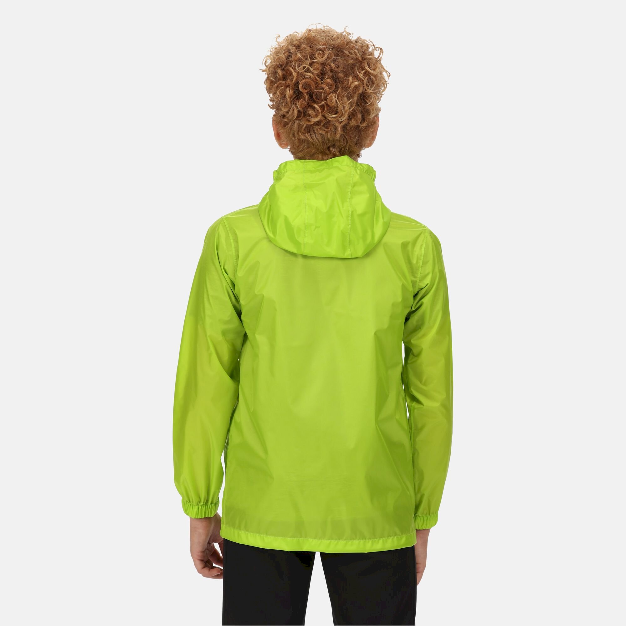 Kids' Pack It Waterproof Packaway Jacket | Bright Kiwi