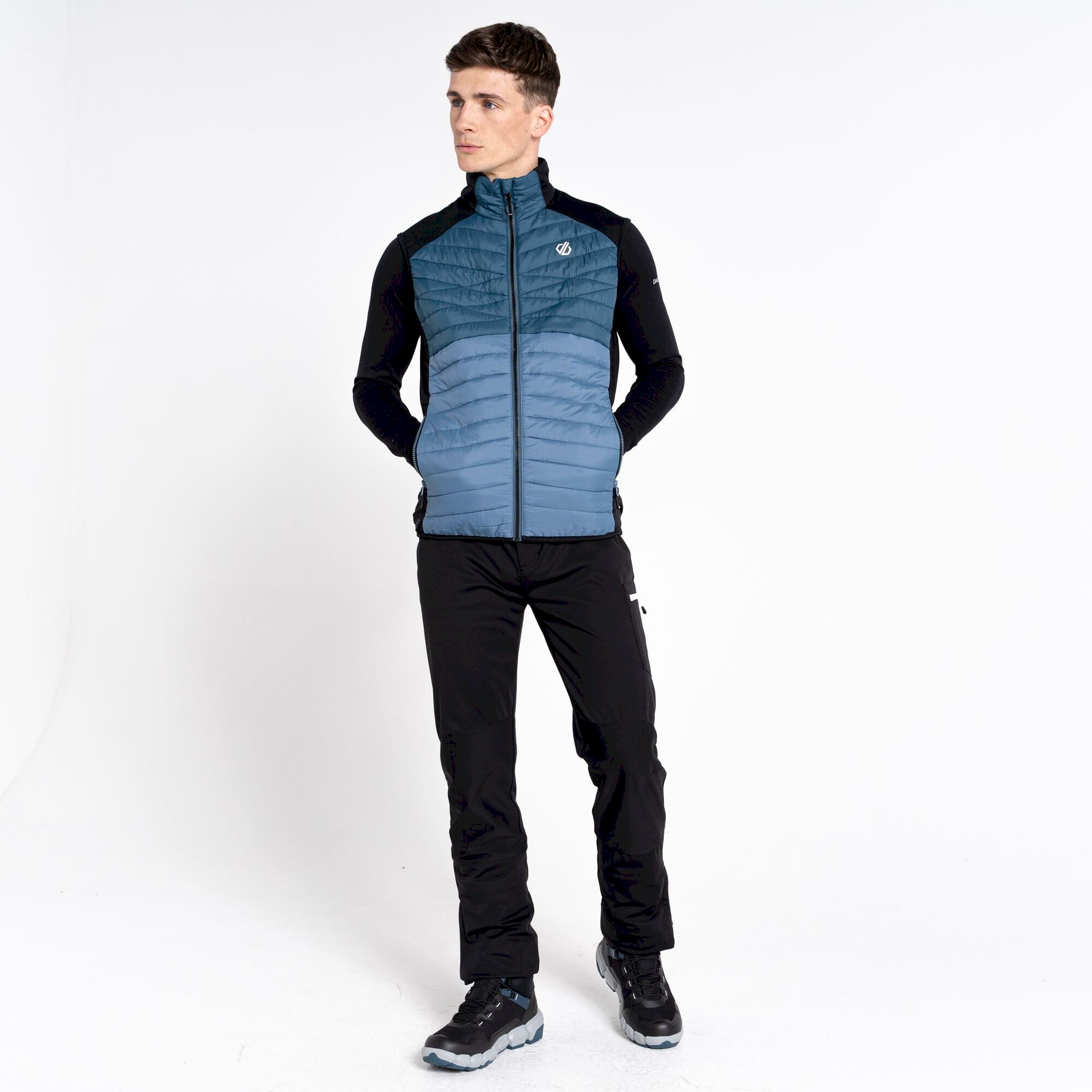 Dare 2b - Men's Mountaineer Recycled Wool Vest | Grey Mirage Orion Grey