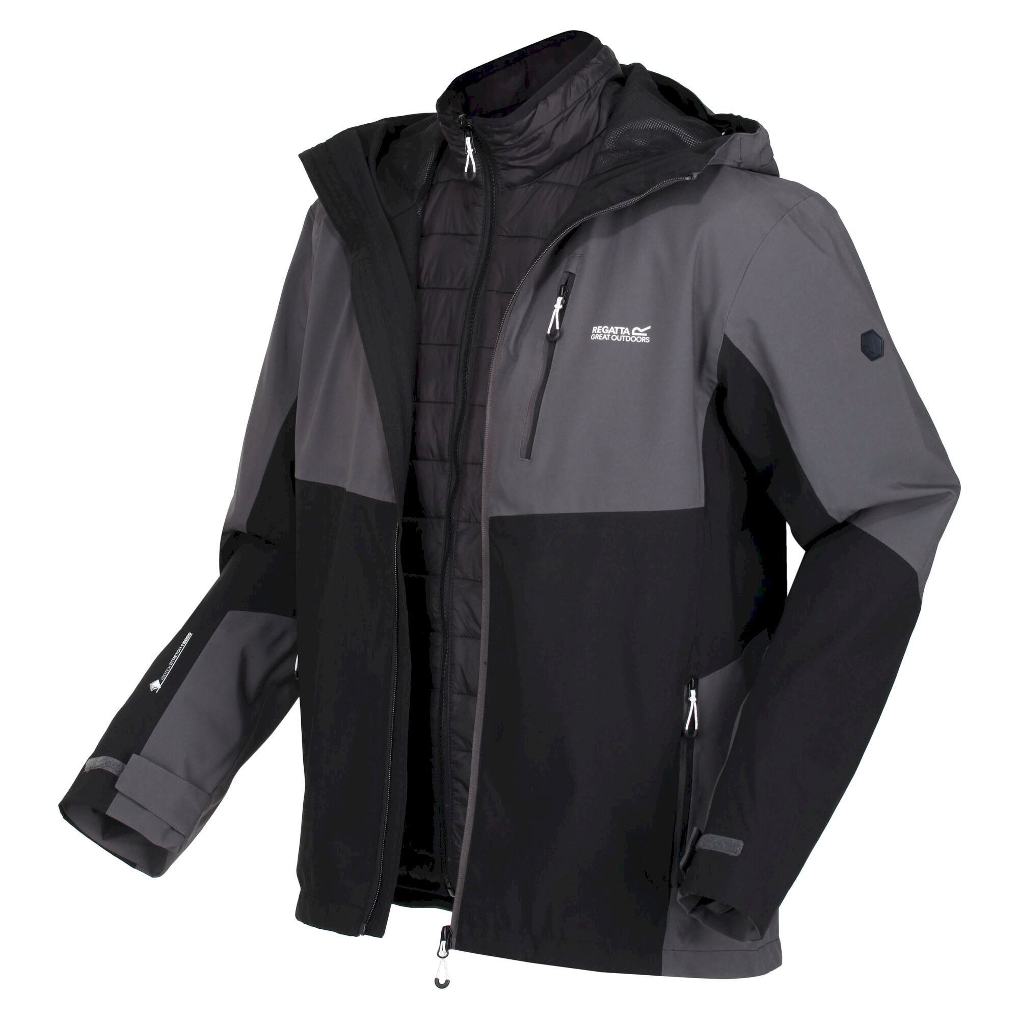 Men's Wentwood VII Waterproof Jacket | Dark Grey Black