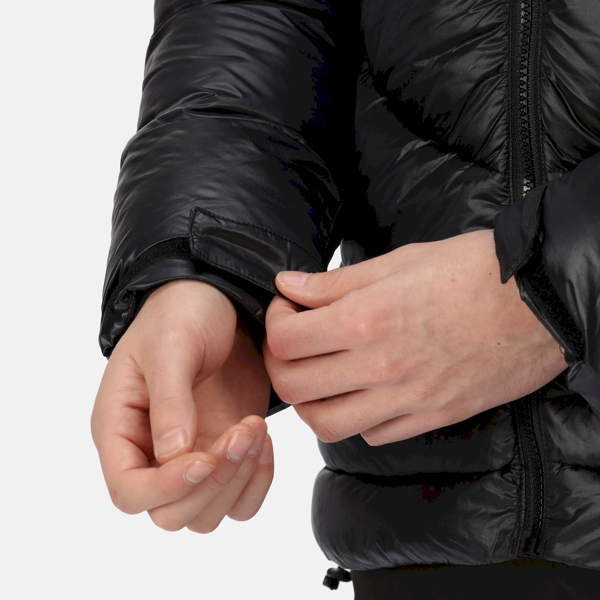 Freddie Flintoff Collection - Toploft II Hooded Puffer Jacket | Black