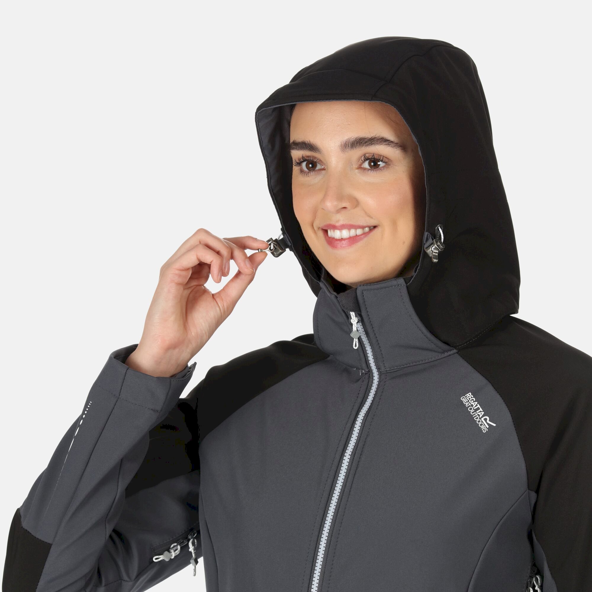 Women's Desoto VIII Lightweight Jacket | Black Seal Grey