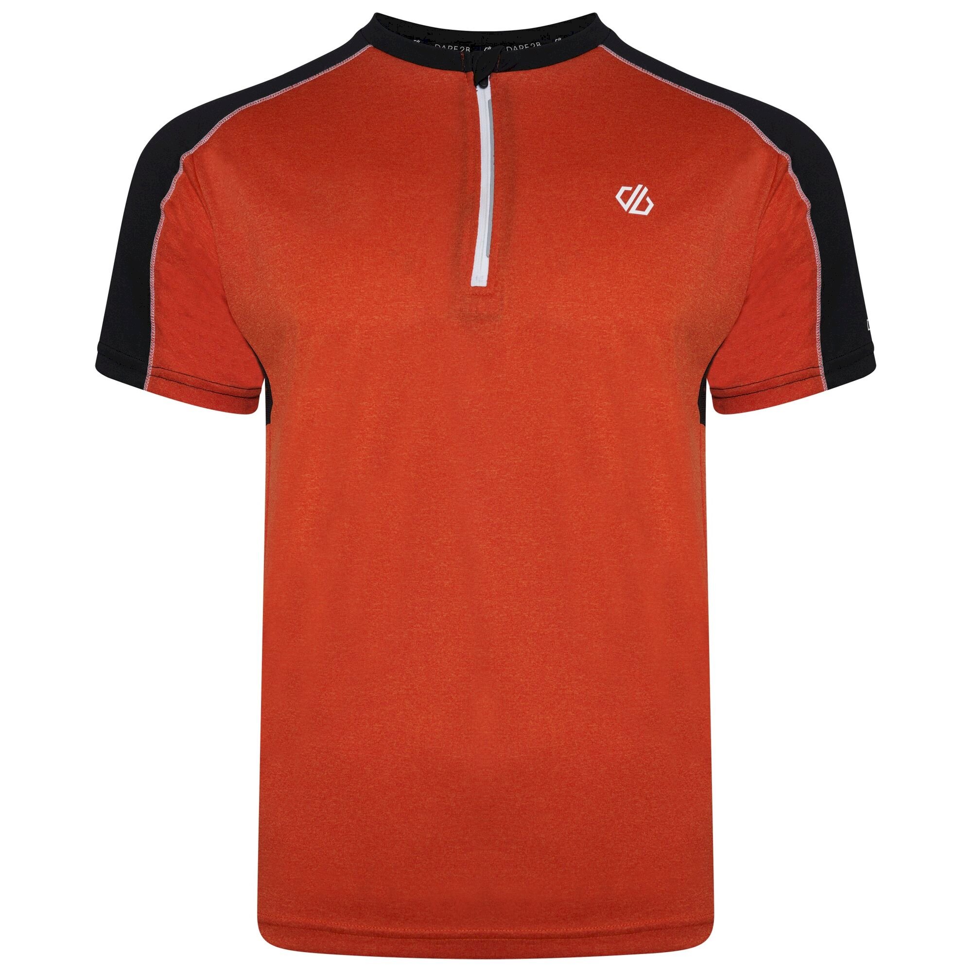 Dare 2b - Men's Aces II Half Zip lightweight Jersey | Trail Blaze Black