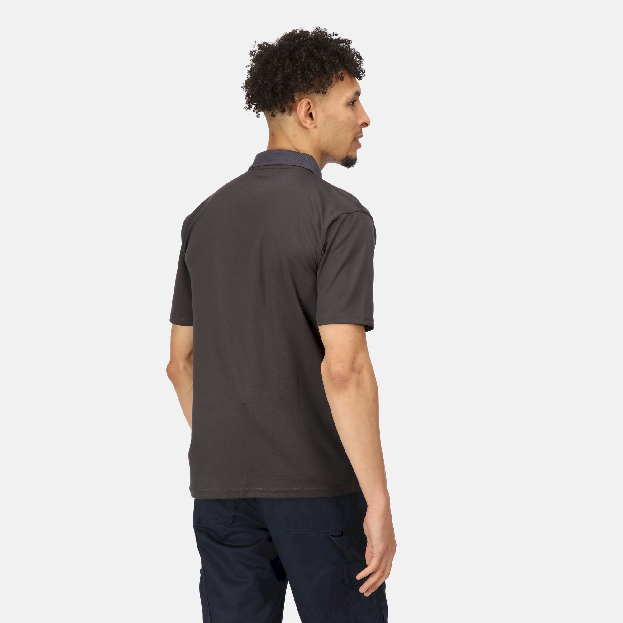 Men's Pro Wicking Polo | Seal Grey