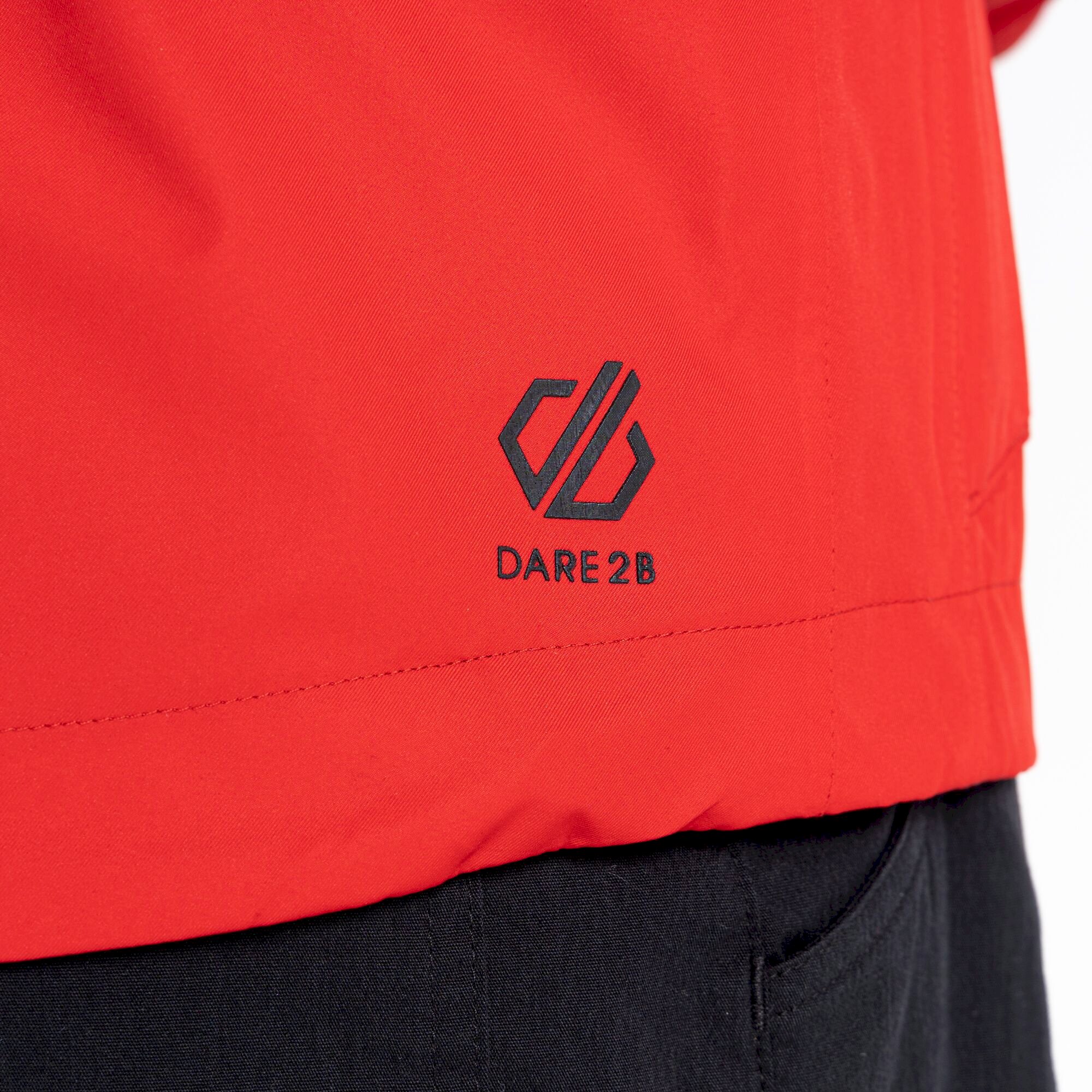 Dare 2b - Men's Stay Ready Recycled Waterproof Jacket | Danger Red