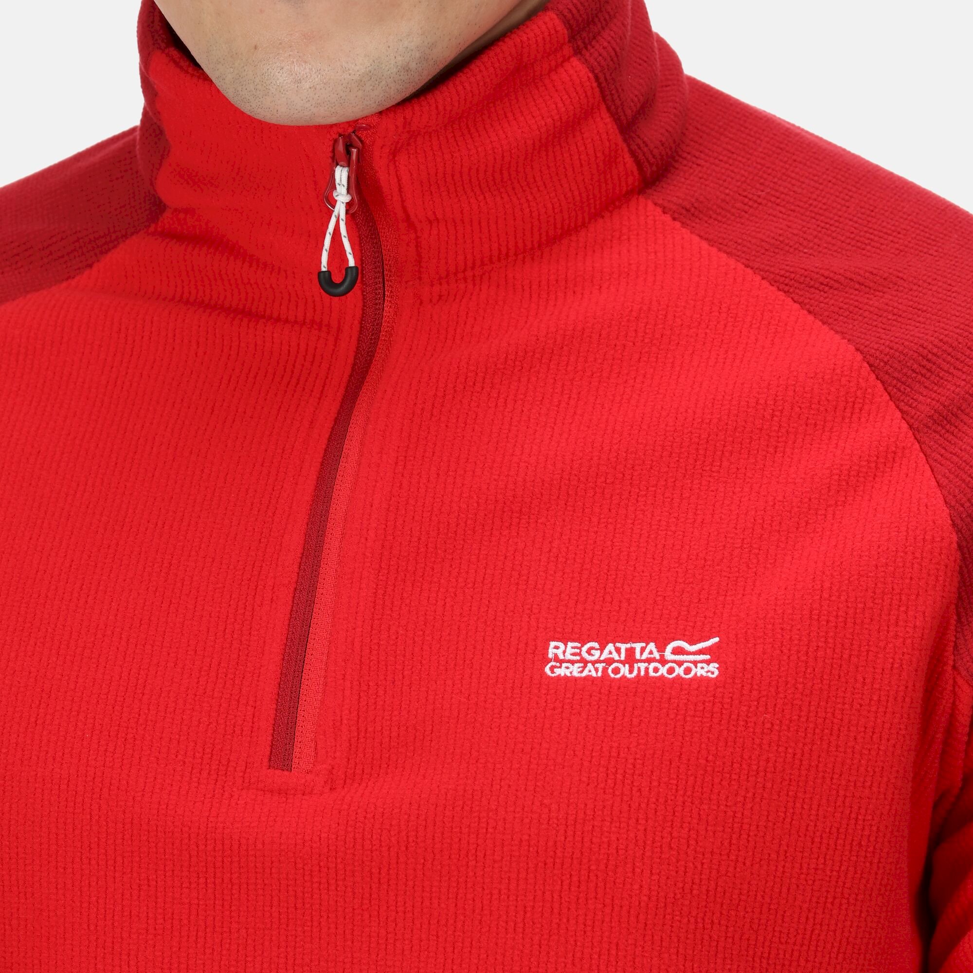 Men's Elson II Lightweight Fleece | Chinese Red Dark Red