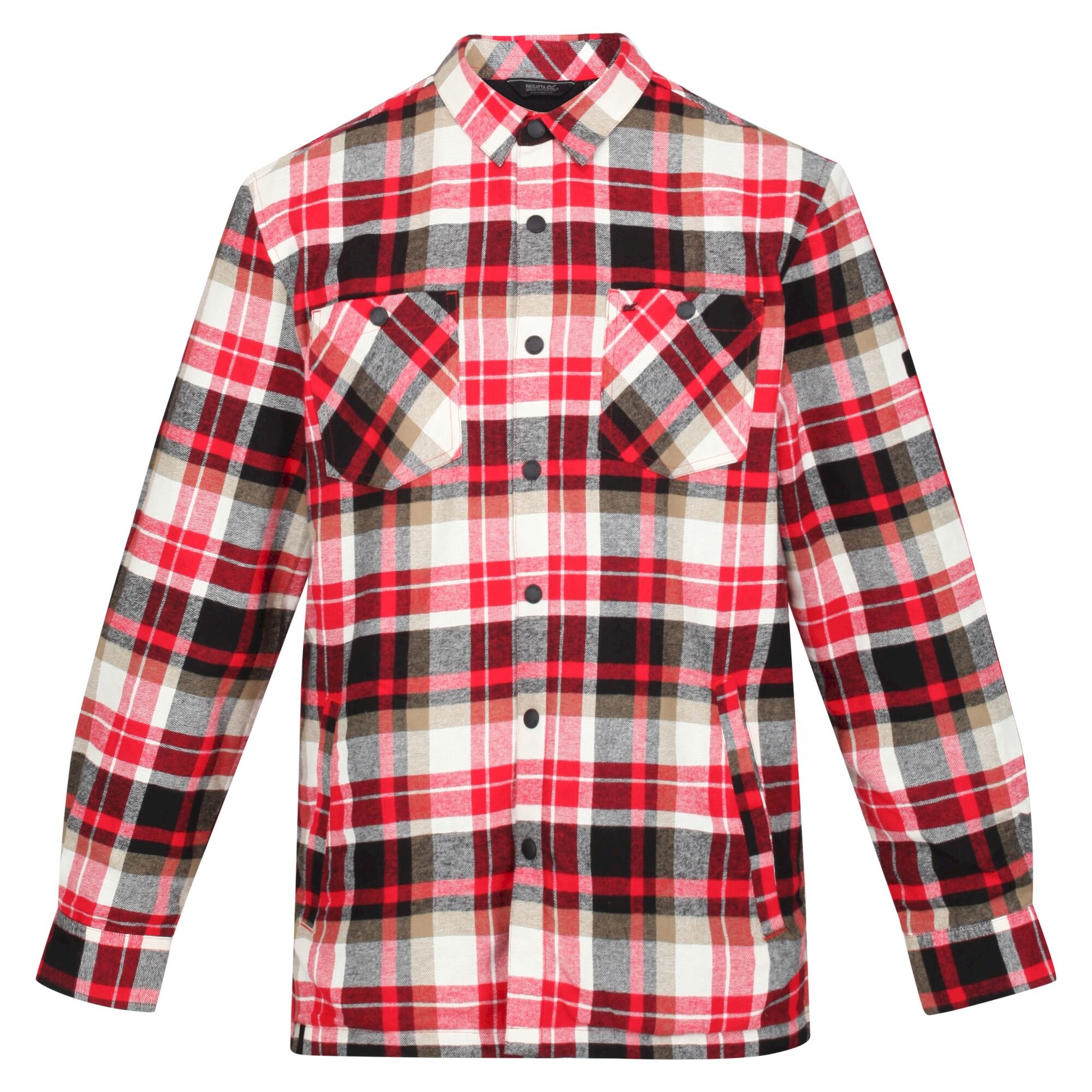 Men's Thamos Long Sleeved Checked Shirt | Classic Red Check