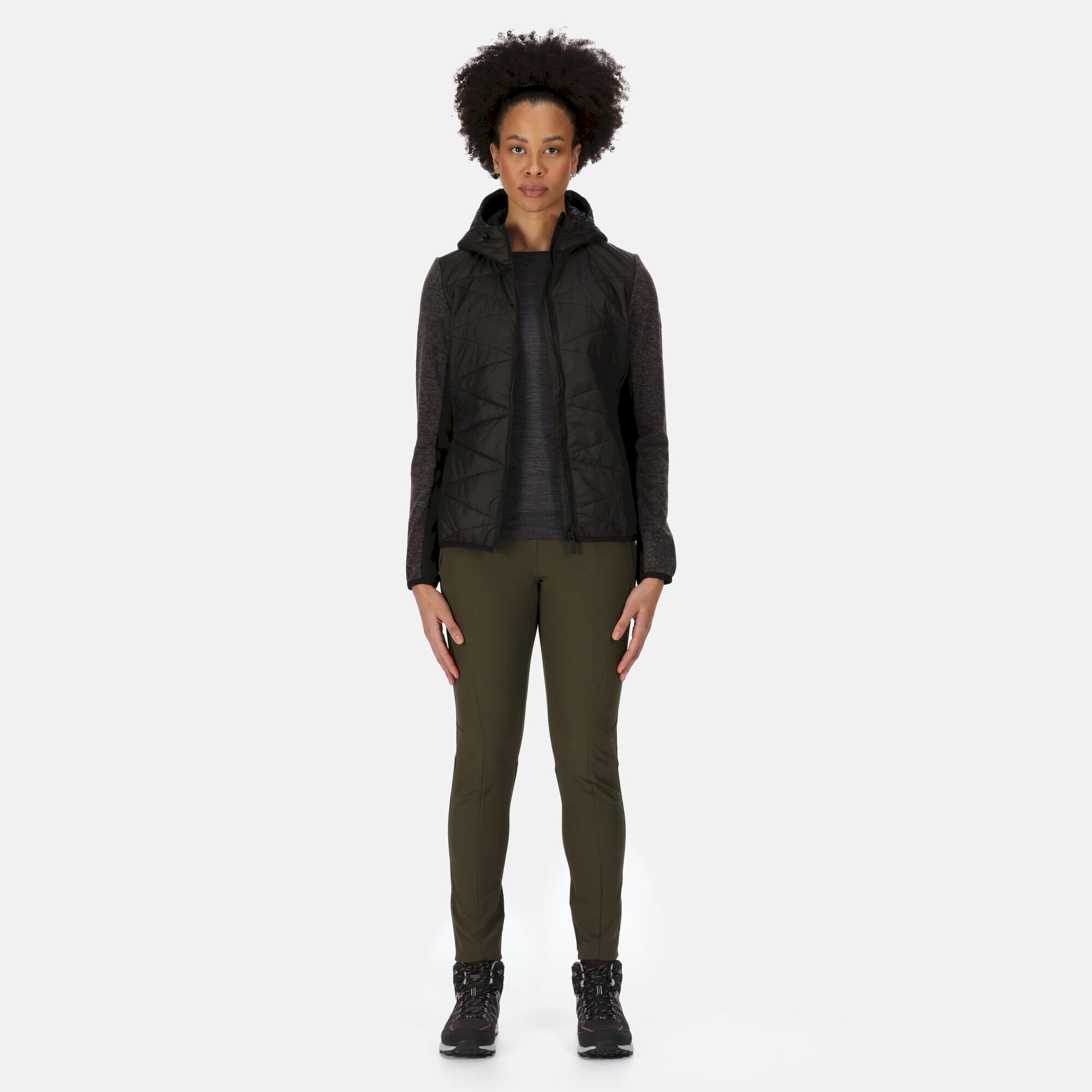 Women's Pemble IV Hybrid Softshell | Black