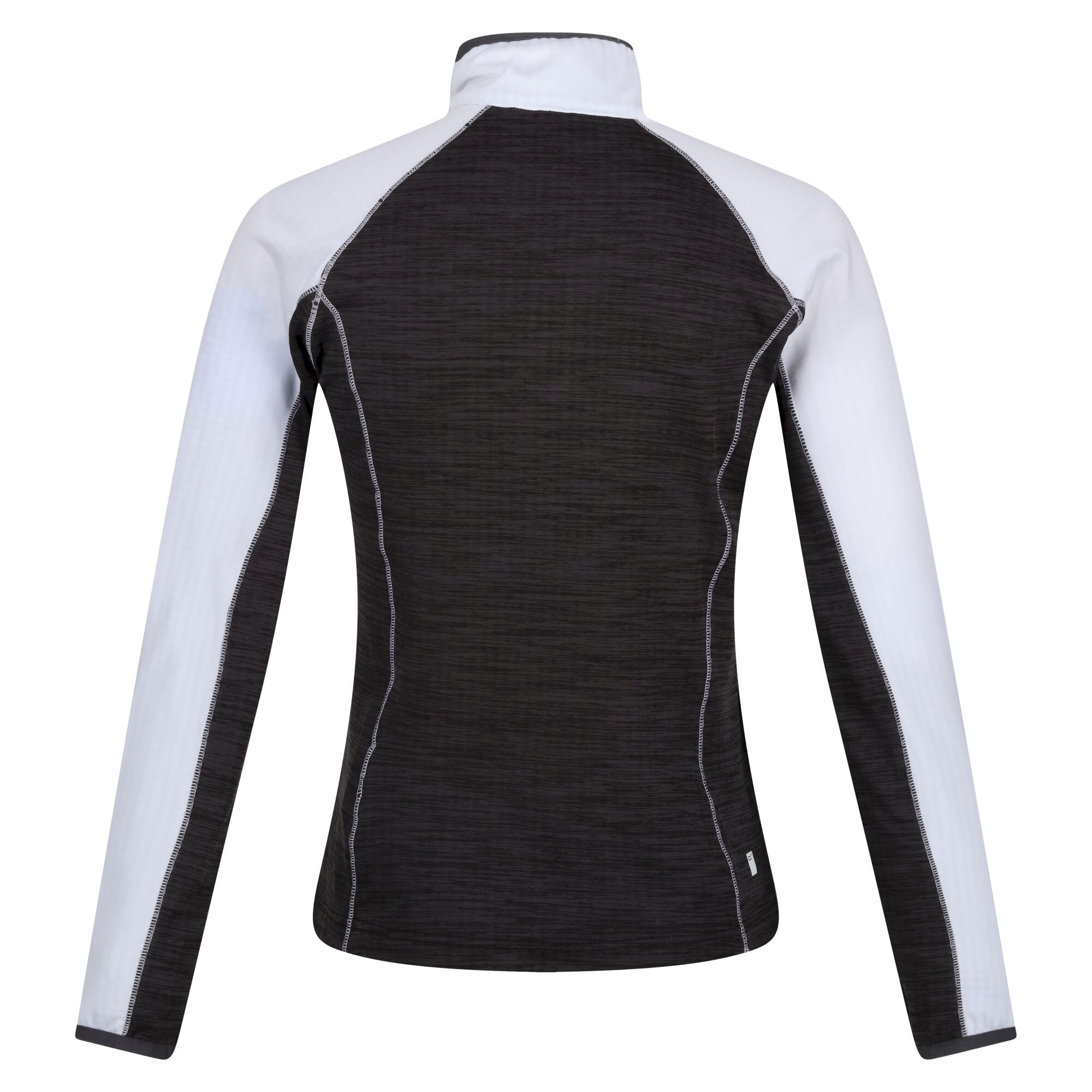 Women's Hepley Lightweight Half Zip Fleece | White Seal Grey Marl